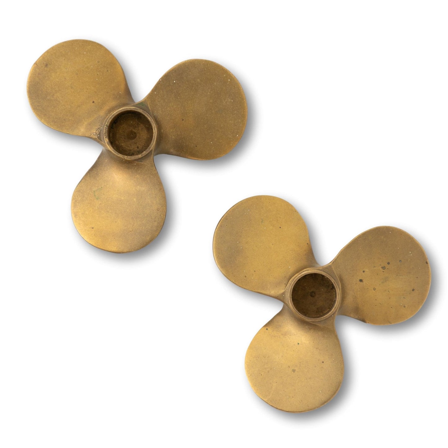 Boat Prop Candlestick Holders