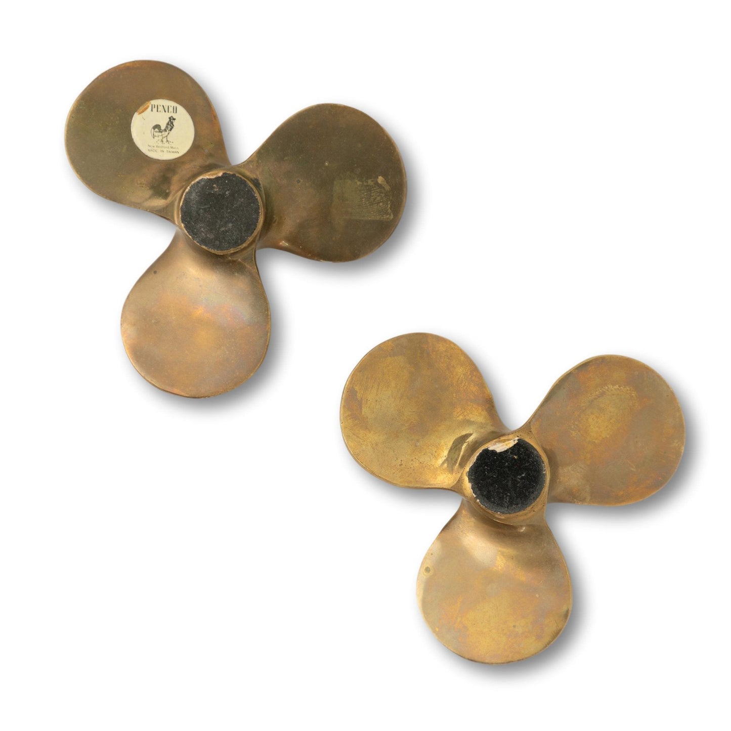 Boat Prop Candlestick Holders