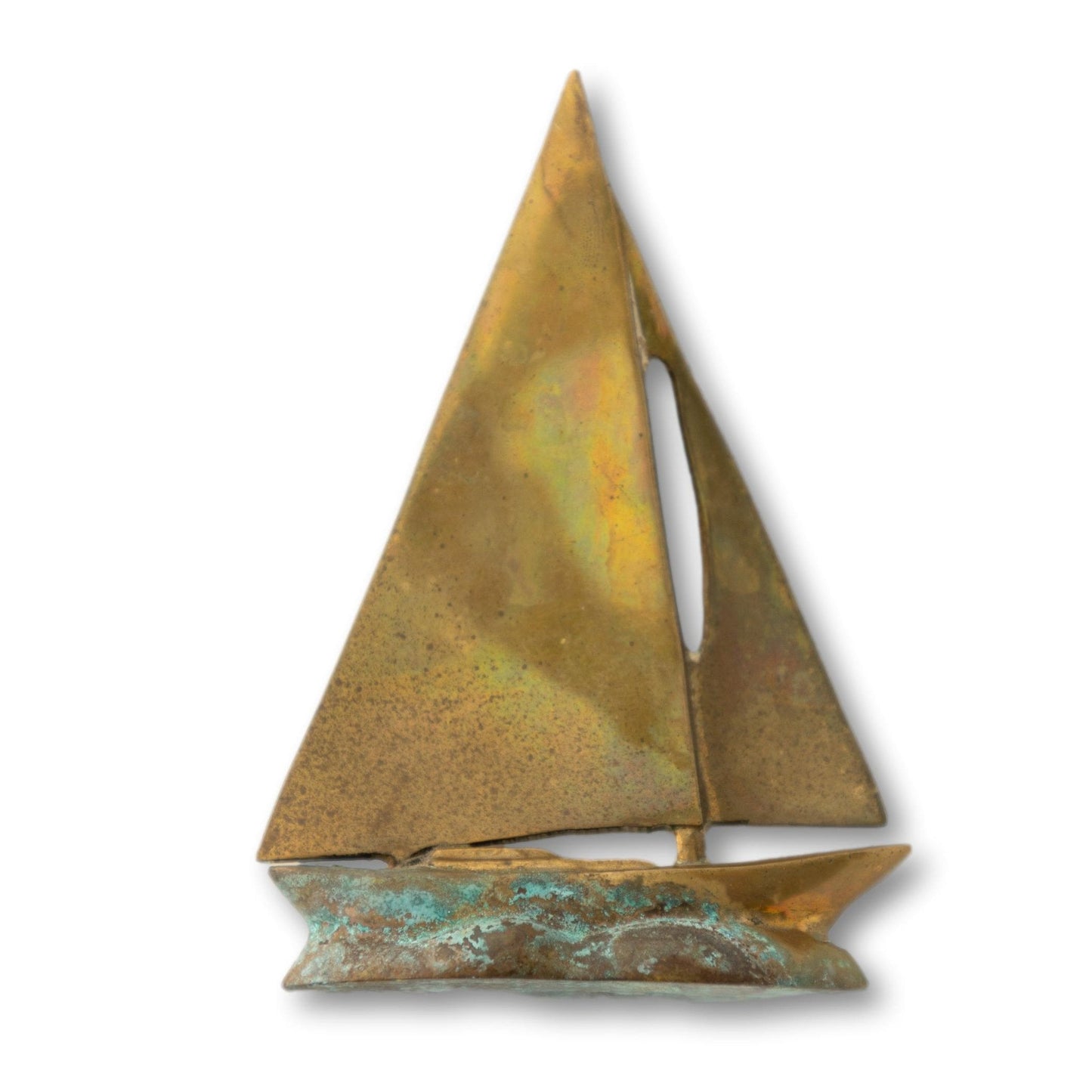 Small Brass Sailboat