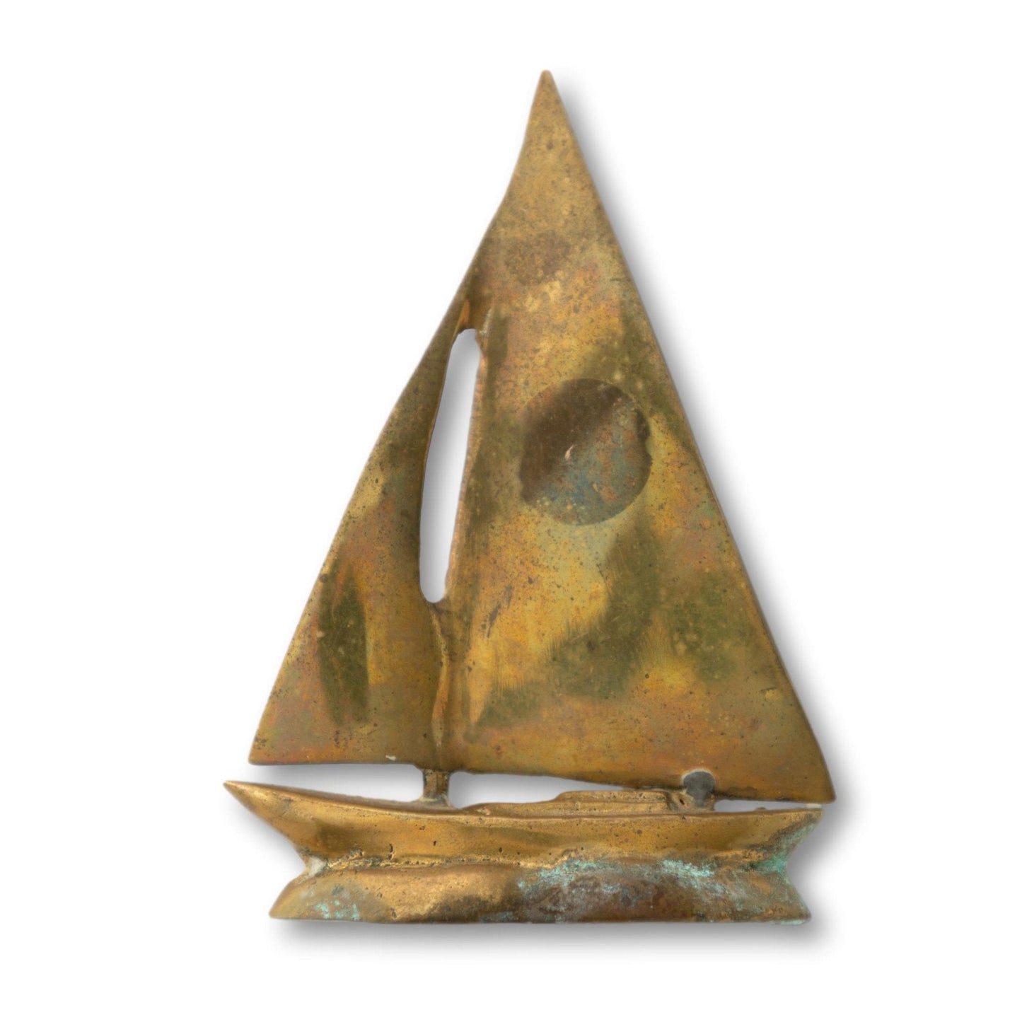 Small Brass Sailboat