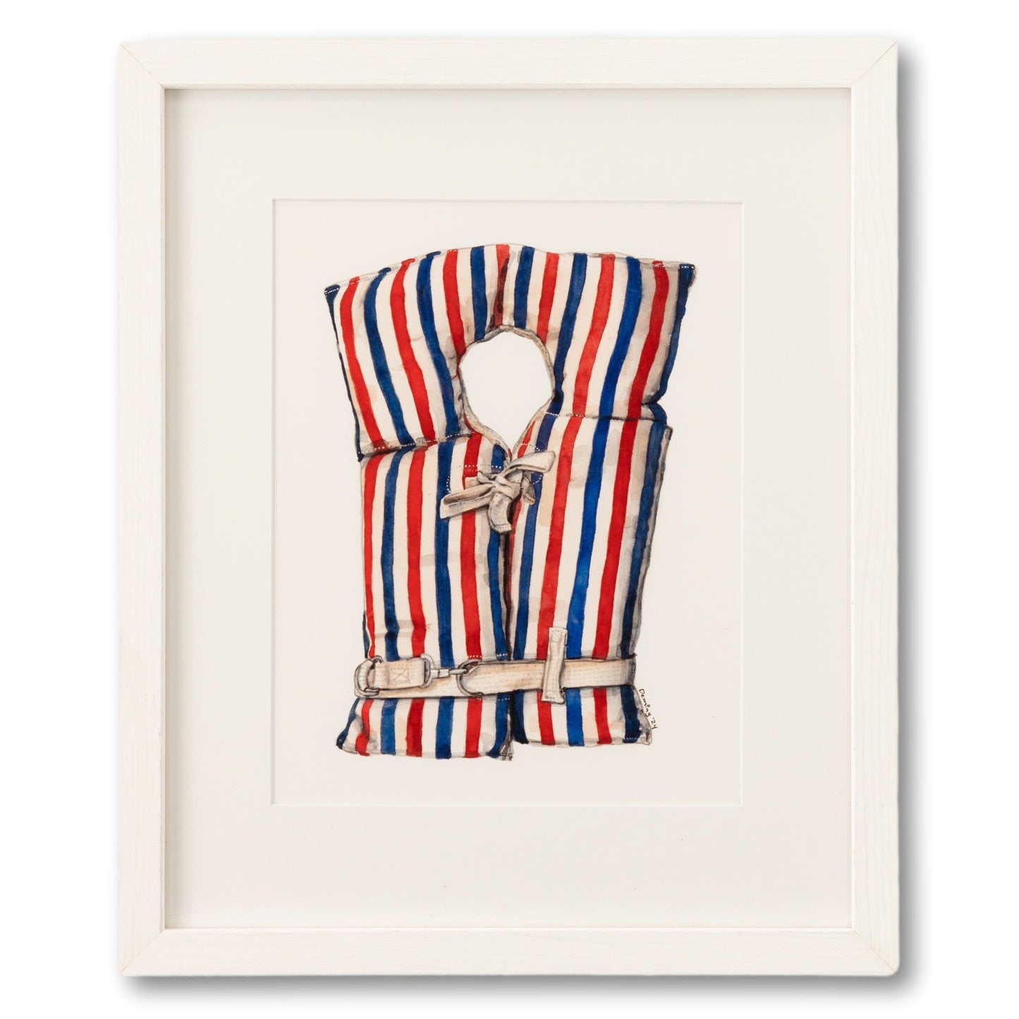 Framed Life Vest Print