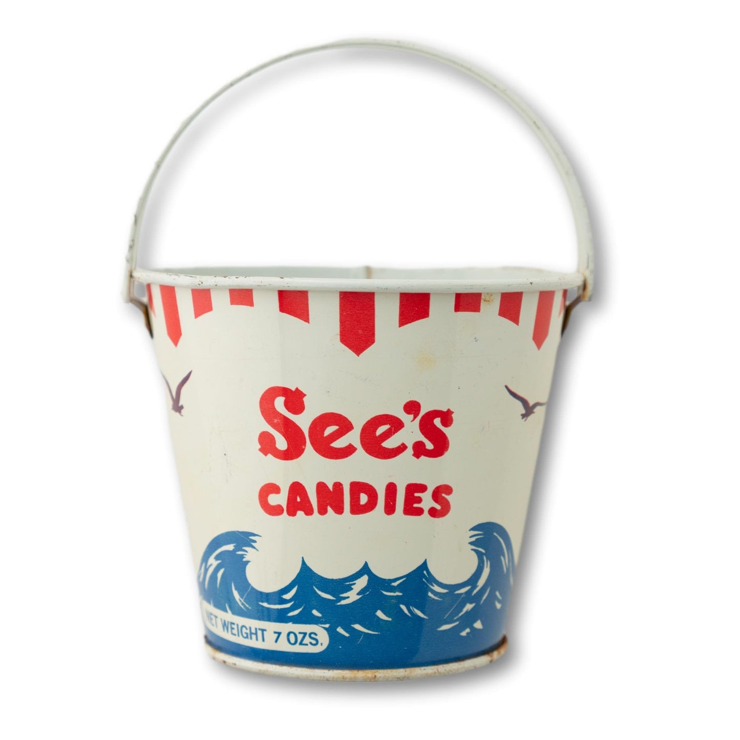 Small Coastal Candy Pail