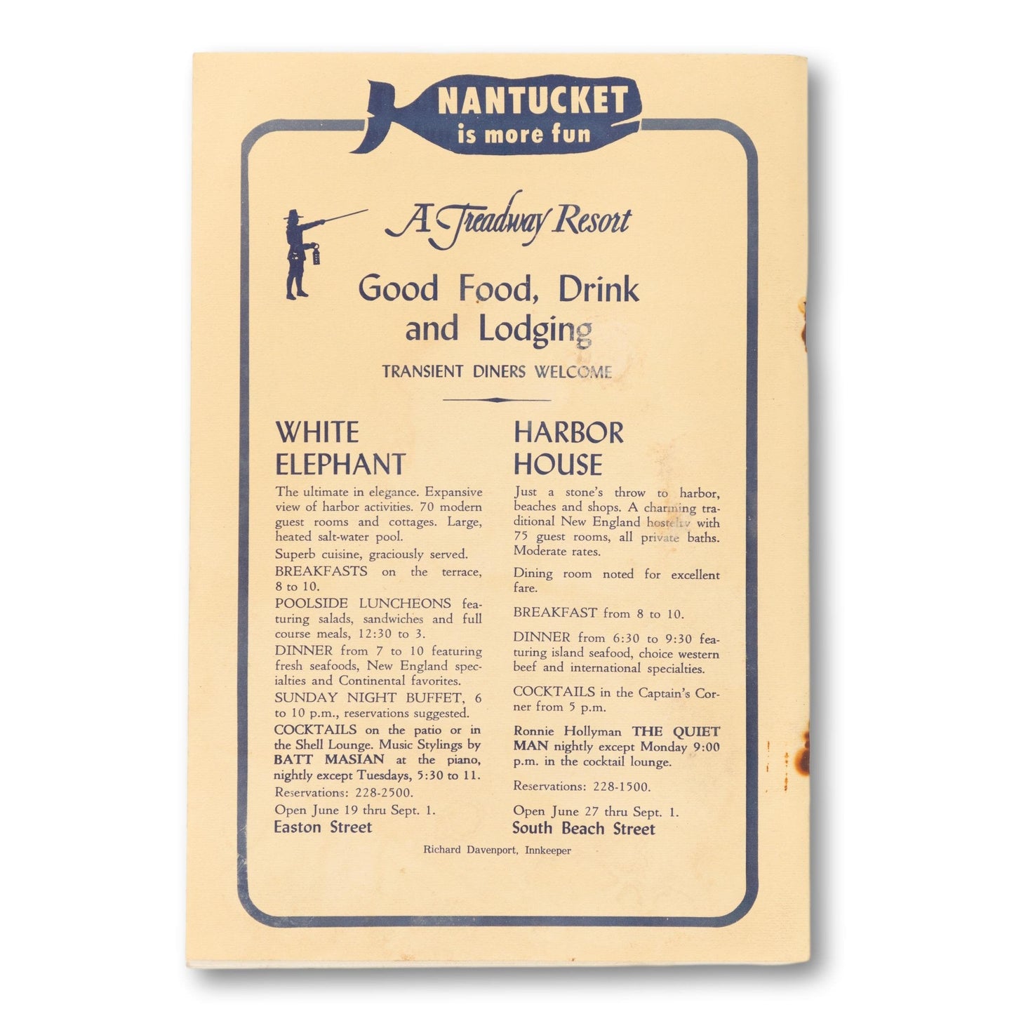 70s-80s Nantucket Vacation Guide