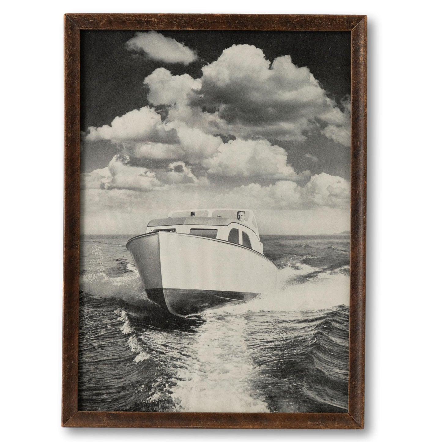 Framed B&W Cruiser Photo