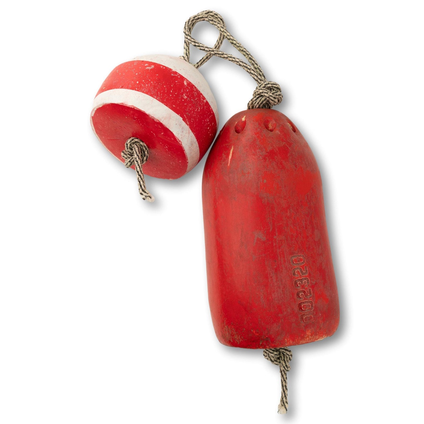 Pair of Red Buoys