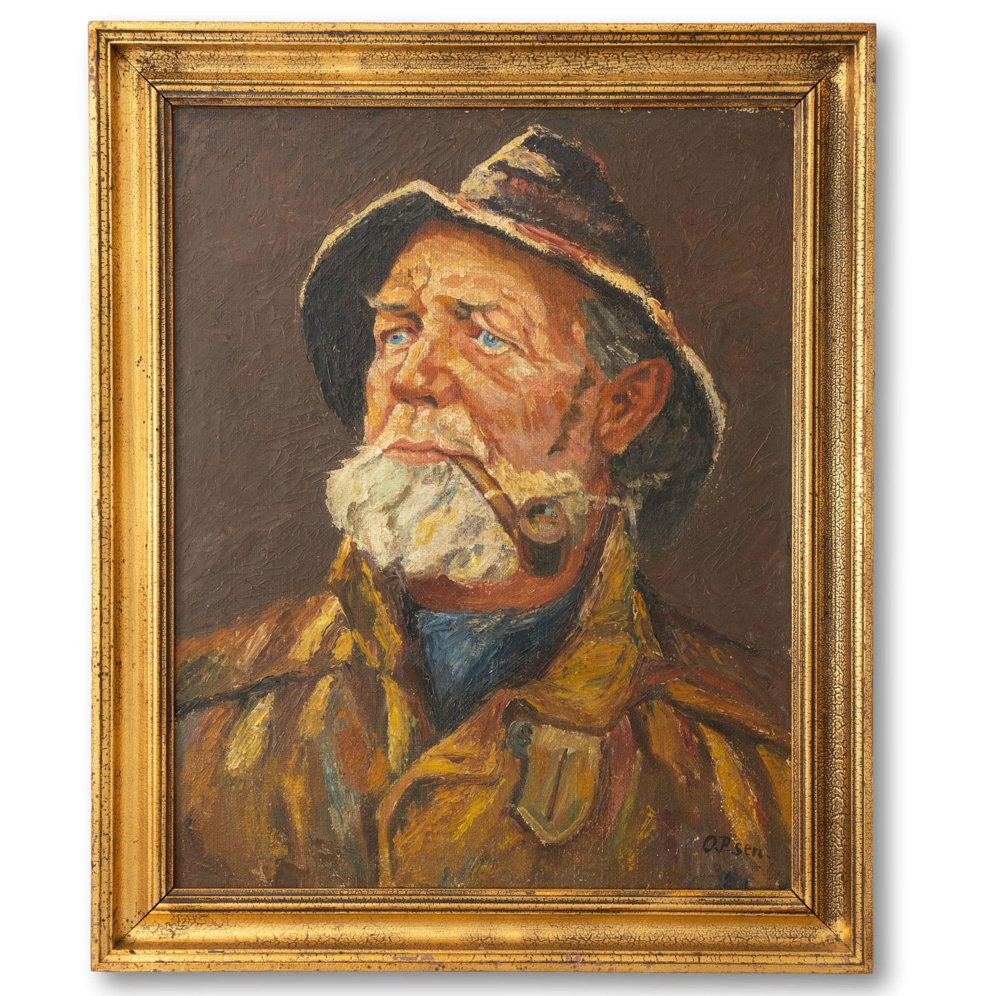 Old Salt Oil Portrait