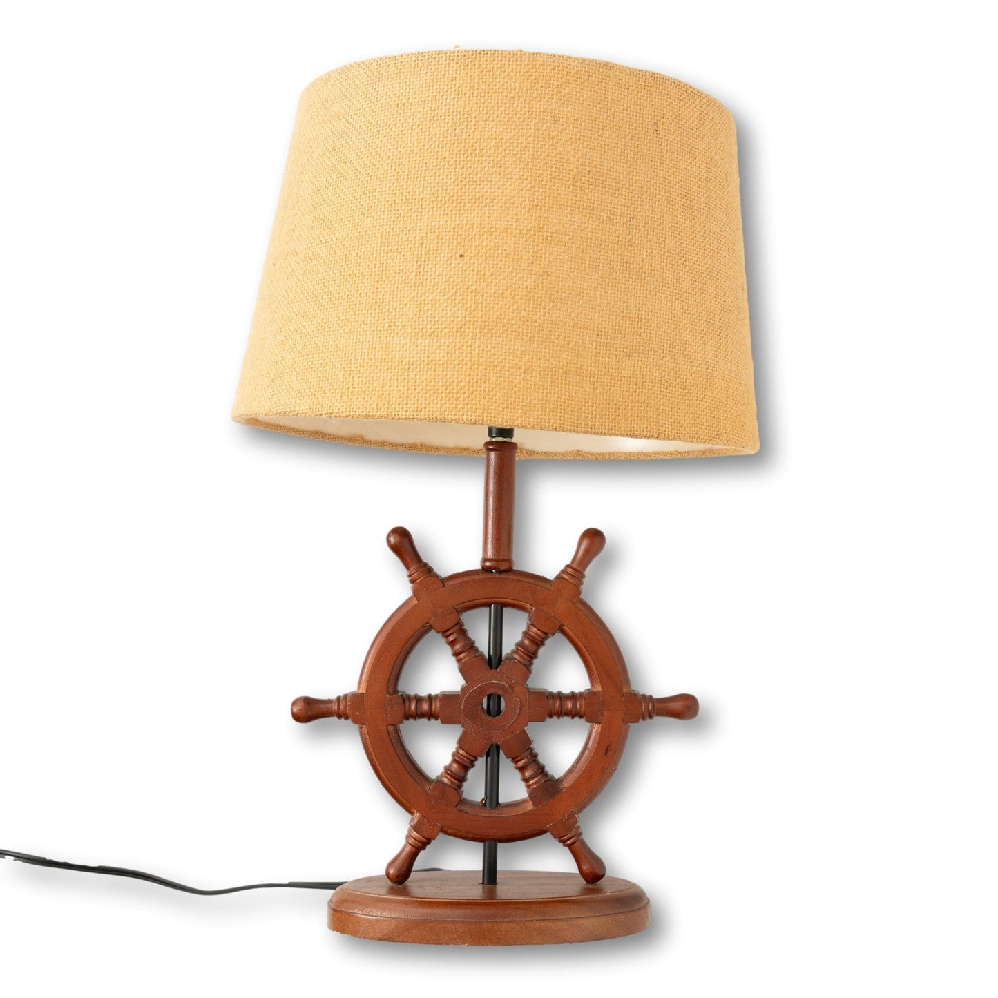 Ship Wheel Lamp
