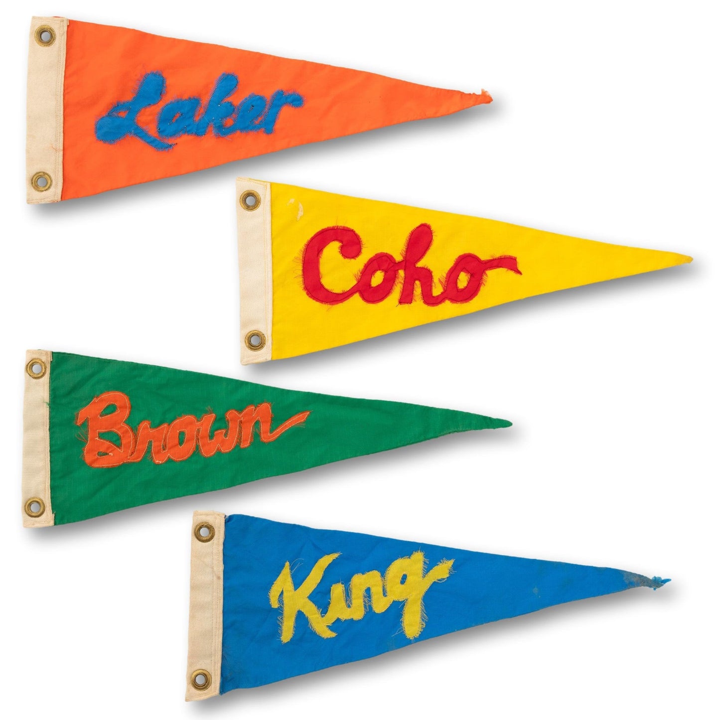 Set of 4 Custom Fish Flags