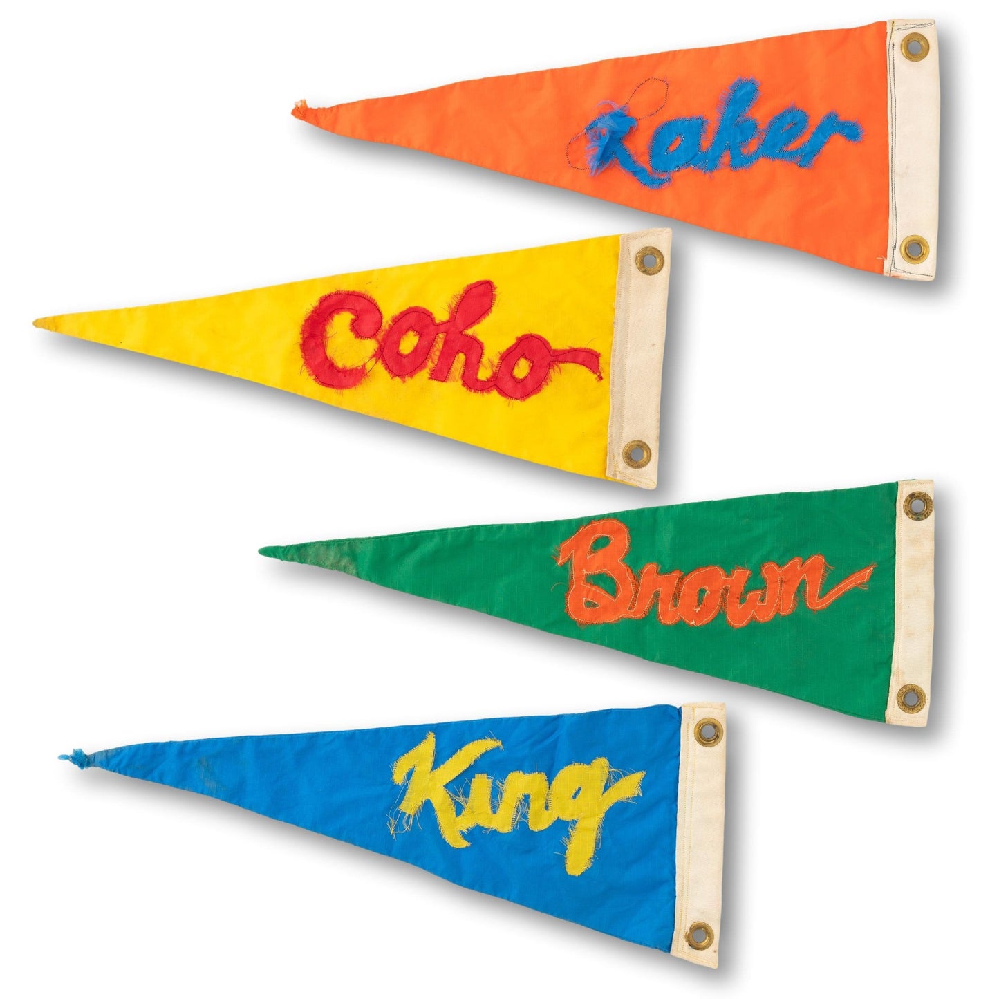 Set of 4 Custom Fish Flags