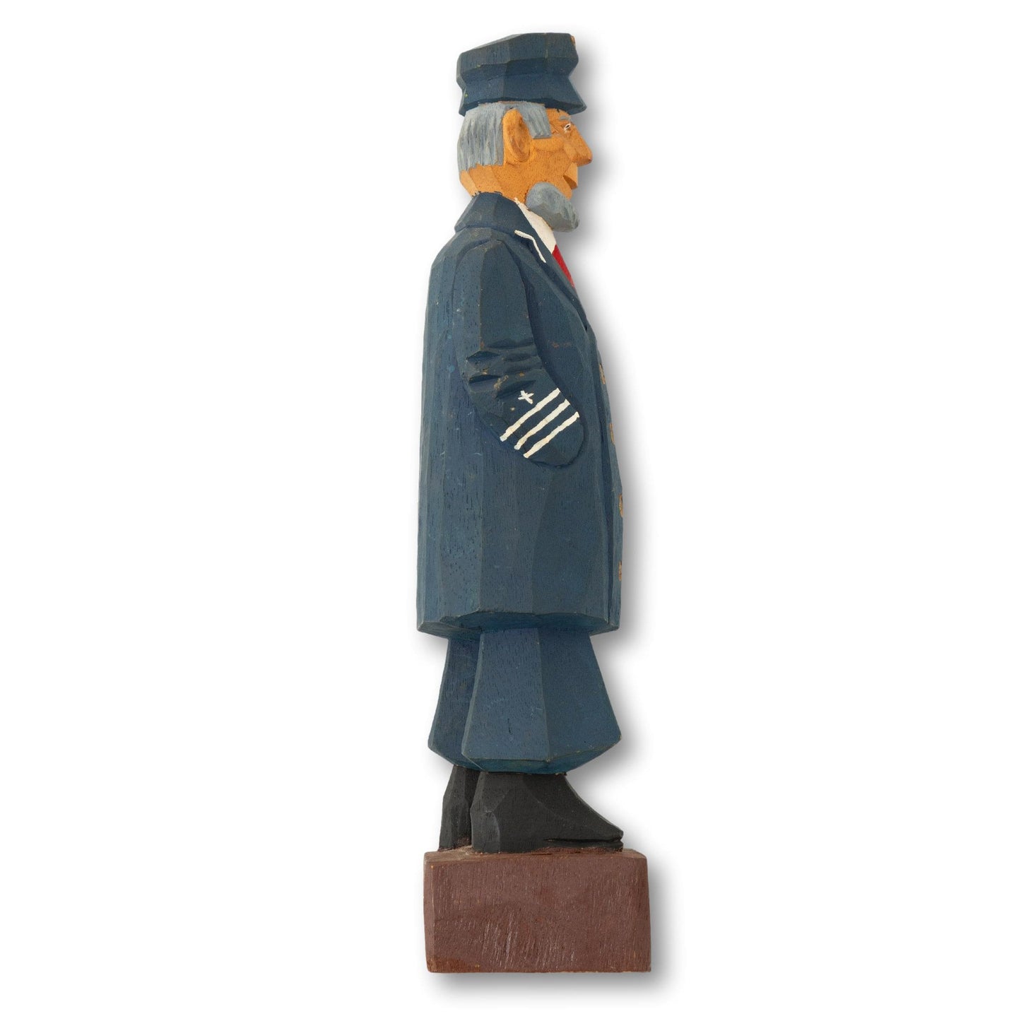 12" Carved Captain