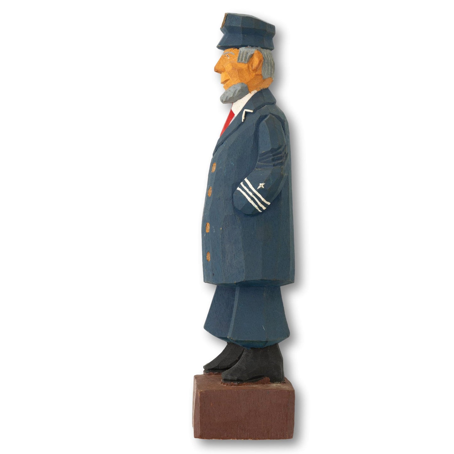 12" Carved Captain