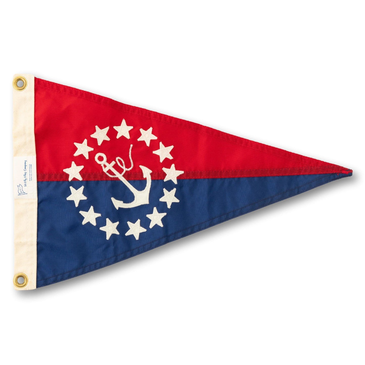Red & Blue Anchor Flag