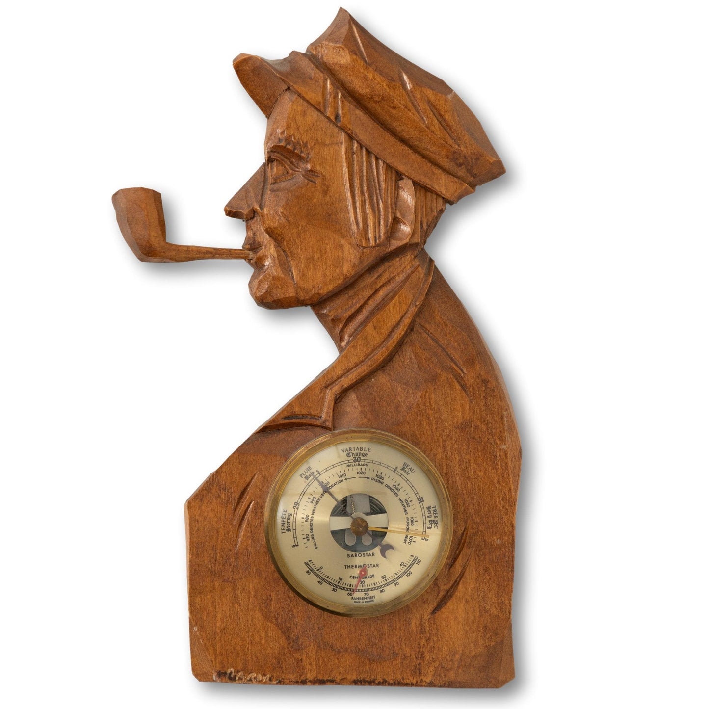 Sea Captain Thermometer/Barometer