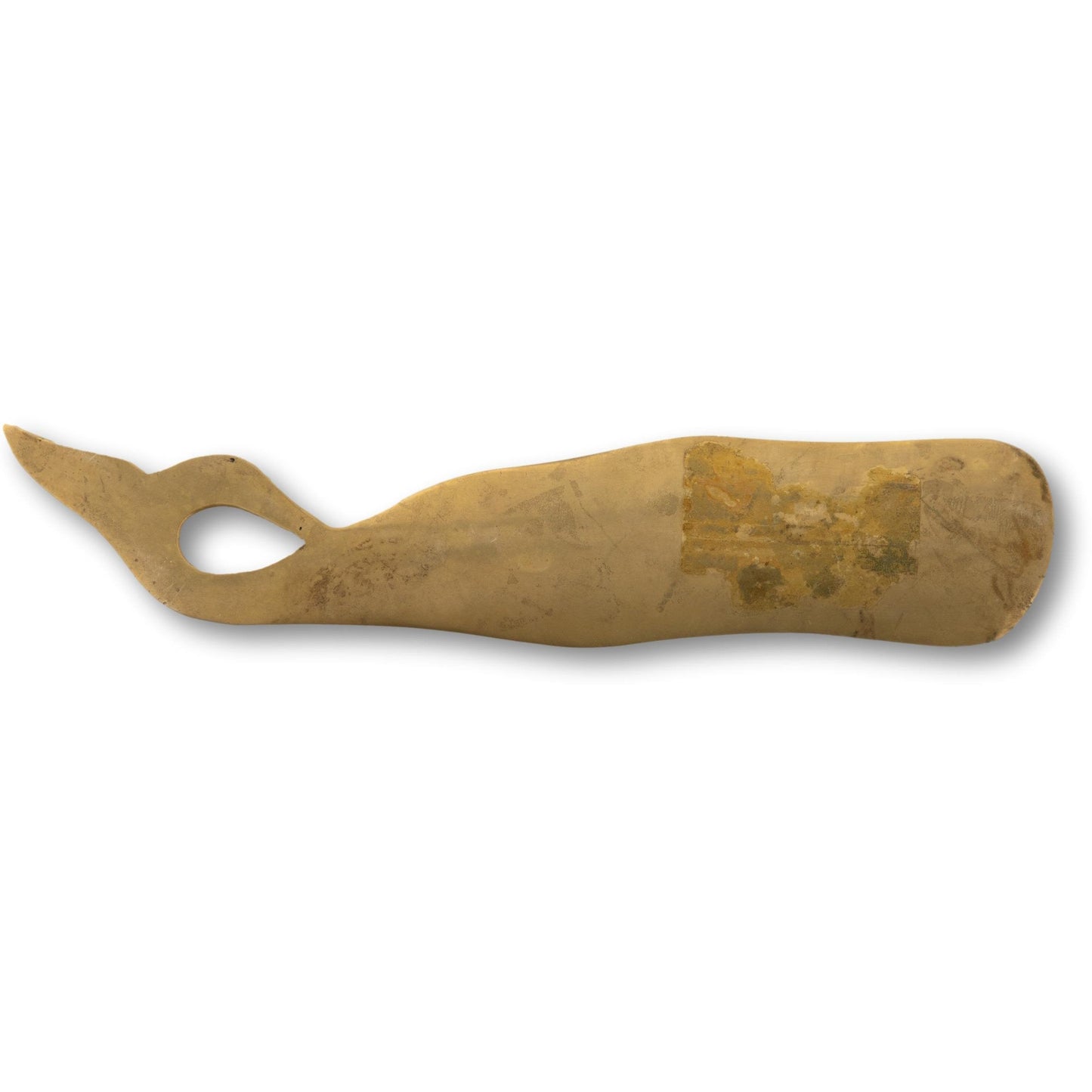 Brass Whale Shoe Horn