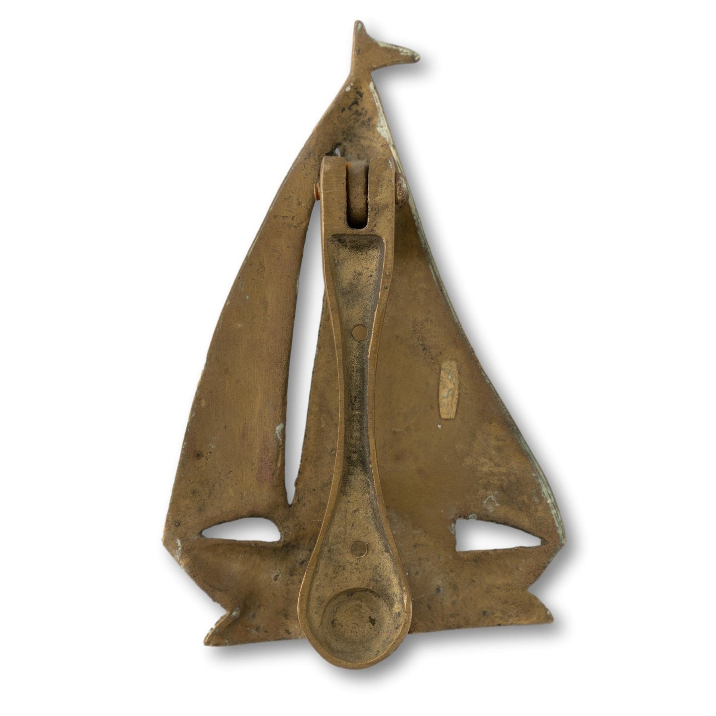 Brass Sailboat Door Knocker