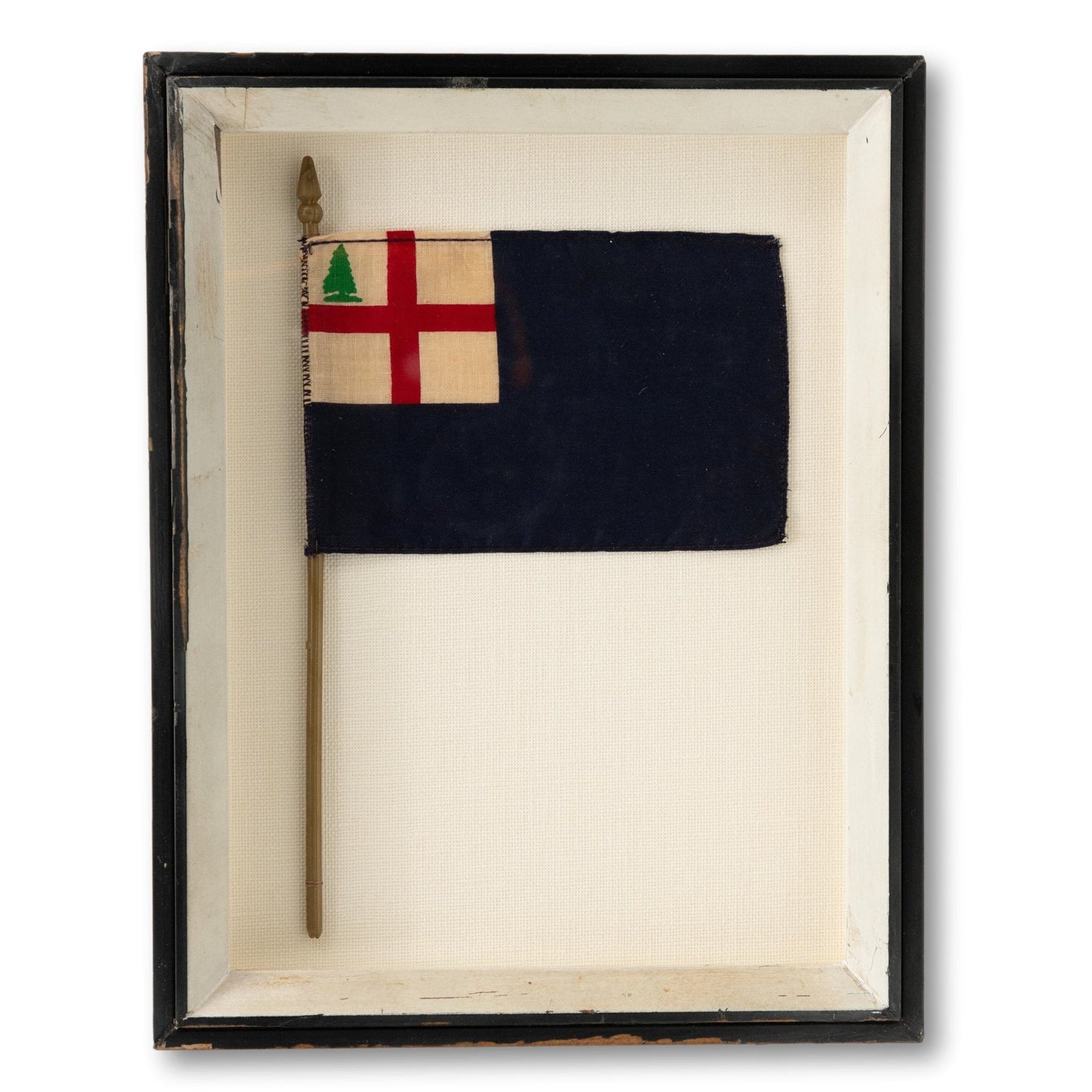 Framed Mini New England Flag