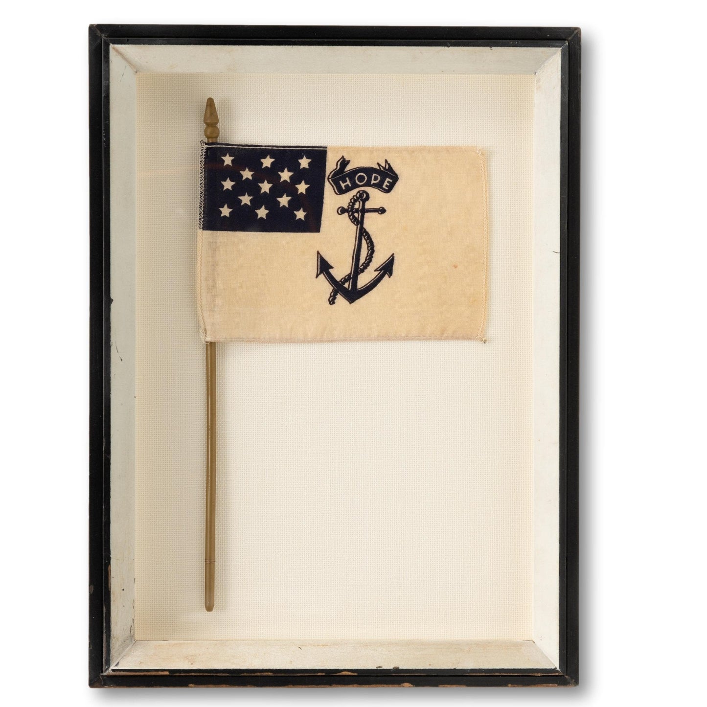 Framed Mini Rhode Island "Hope" Flag