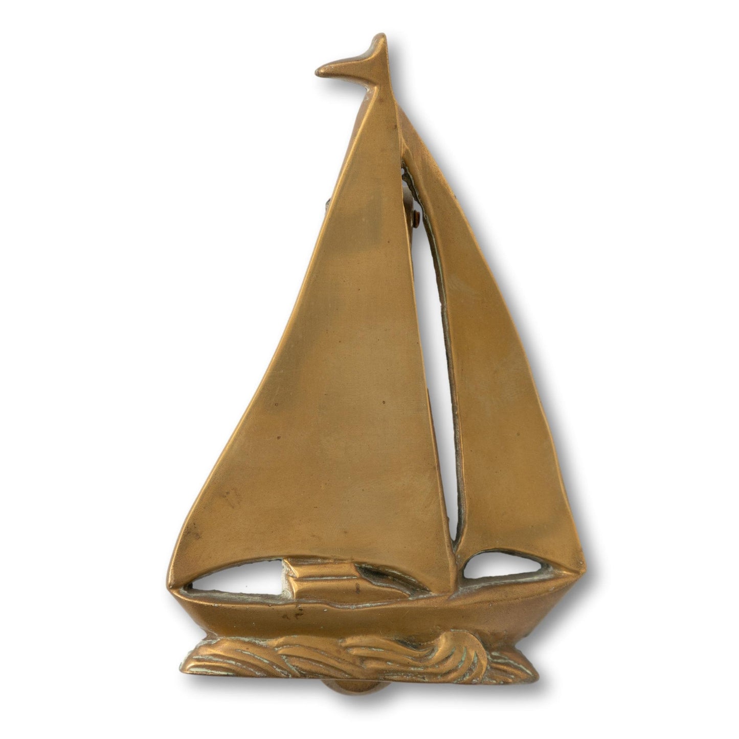 Brass Sailboat Door Knocker