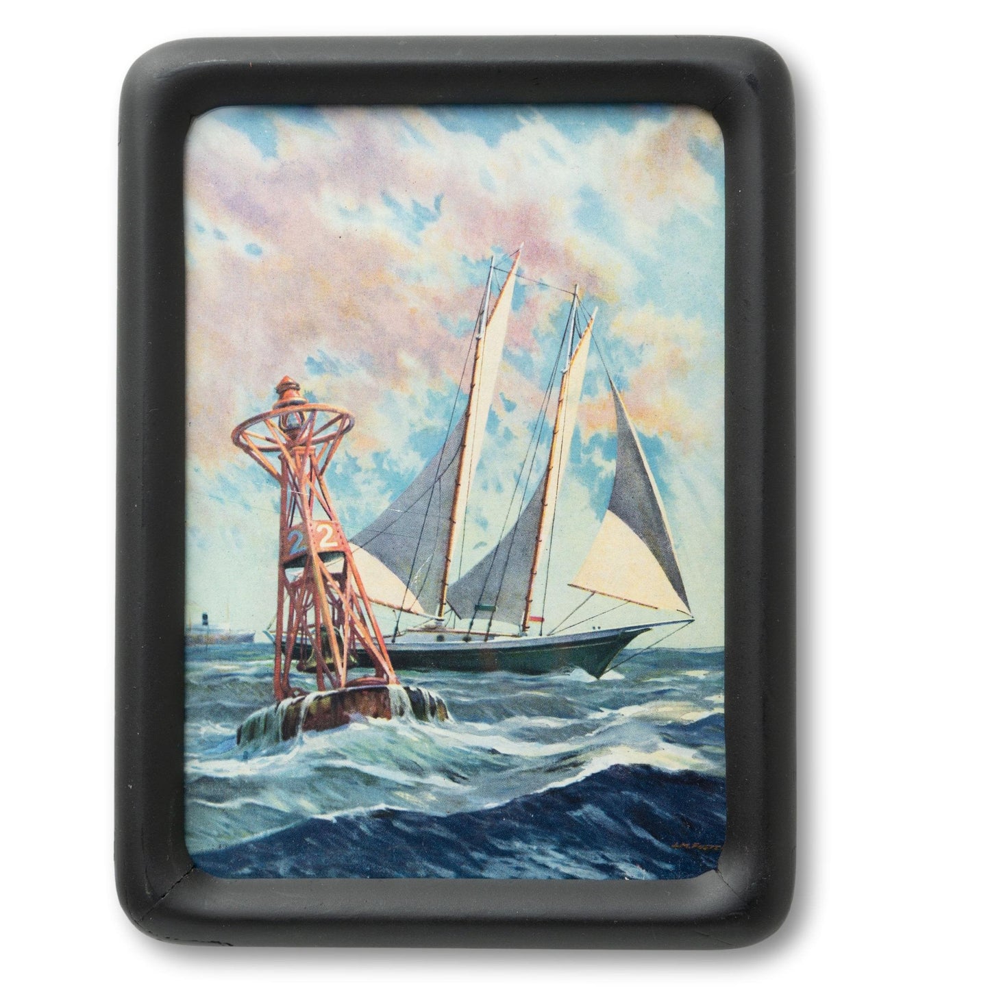 Wayfinder & Sailboat Print