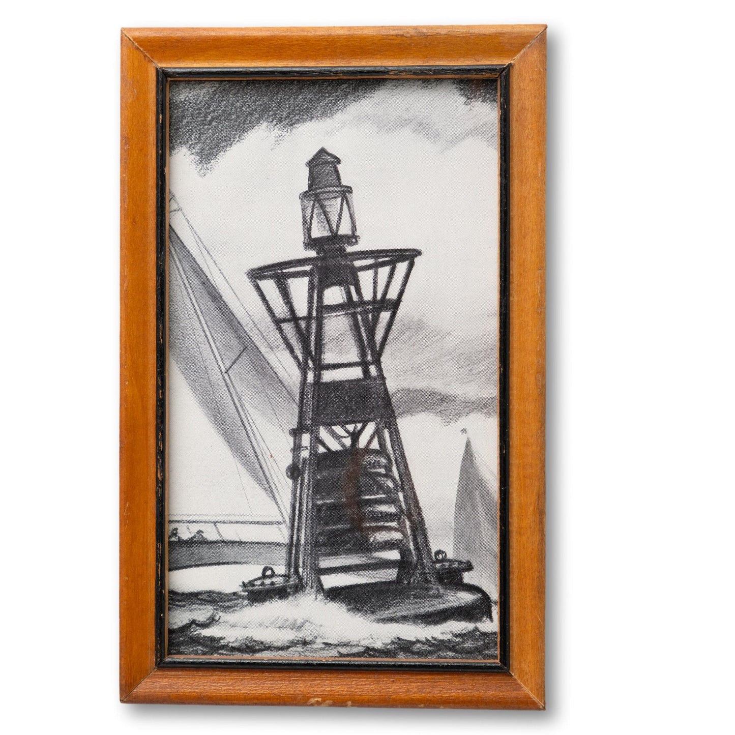 Small Wayfinder Print with Sailboats