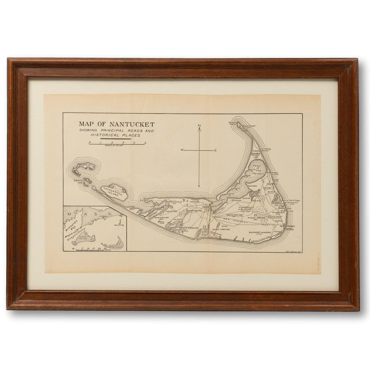 Nantucket Map
