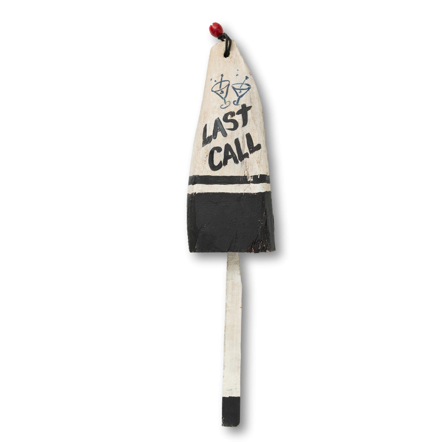 "Last Call" Wood Buoy