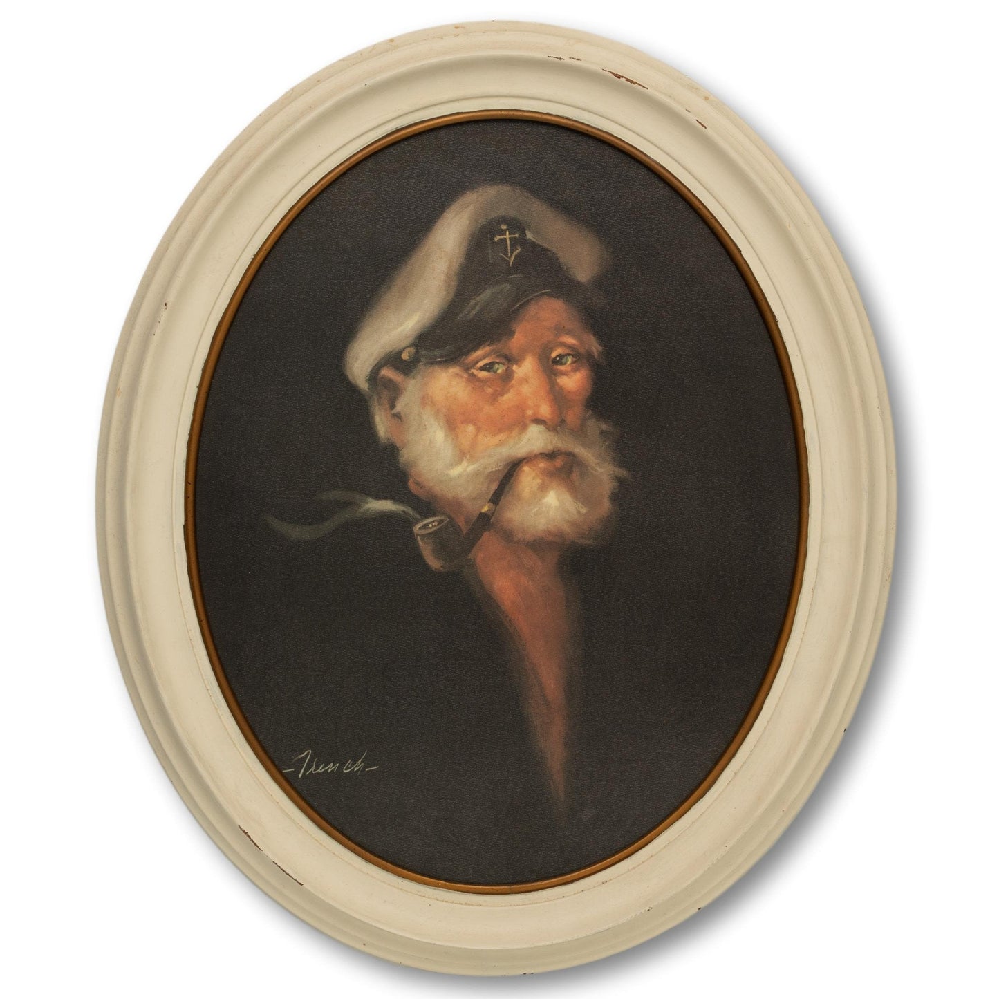 Oval Captain Portrait