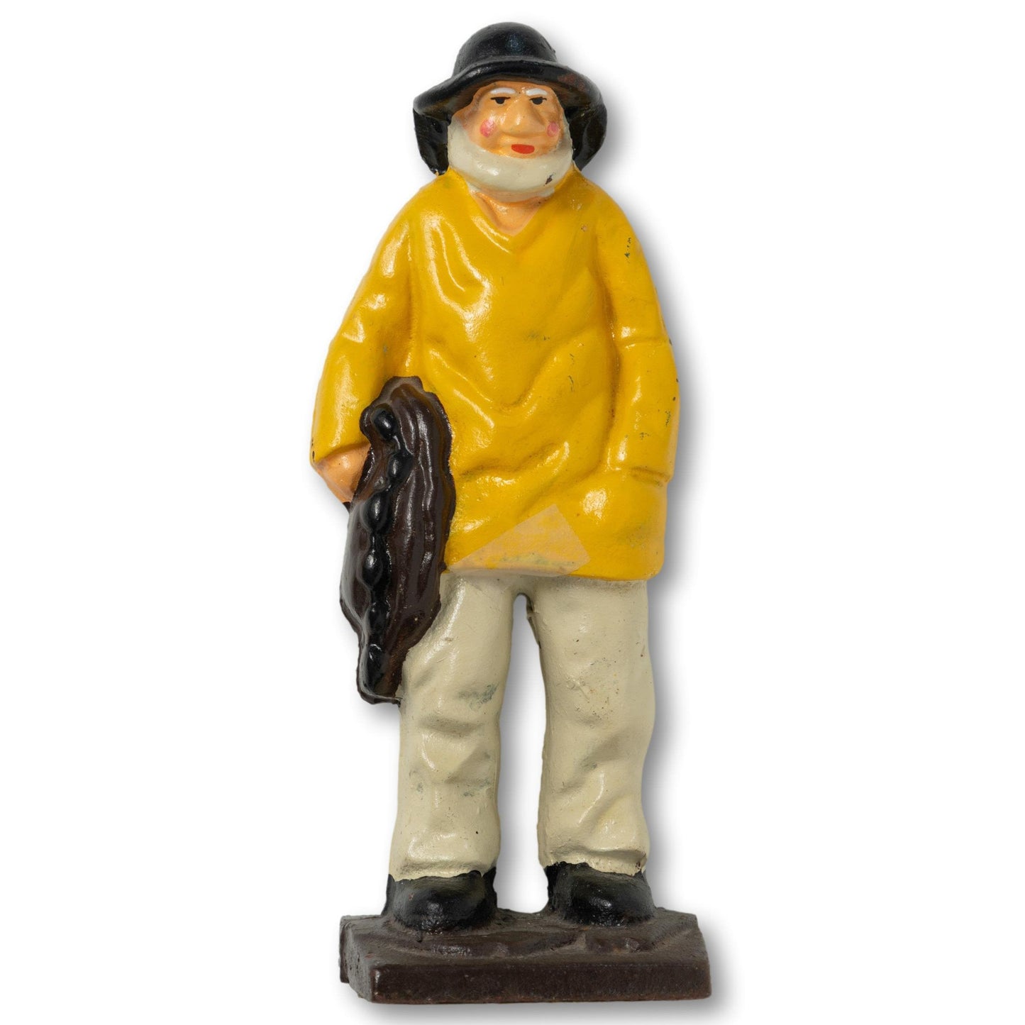 Large Cast Iron Gloucester Fisherman