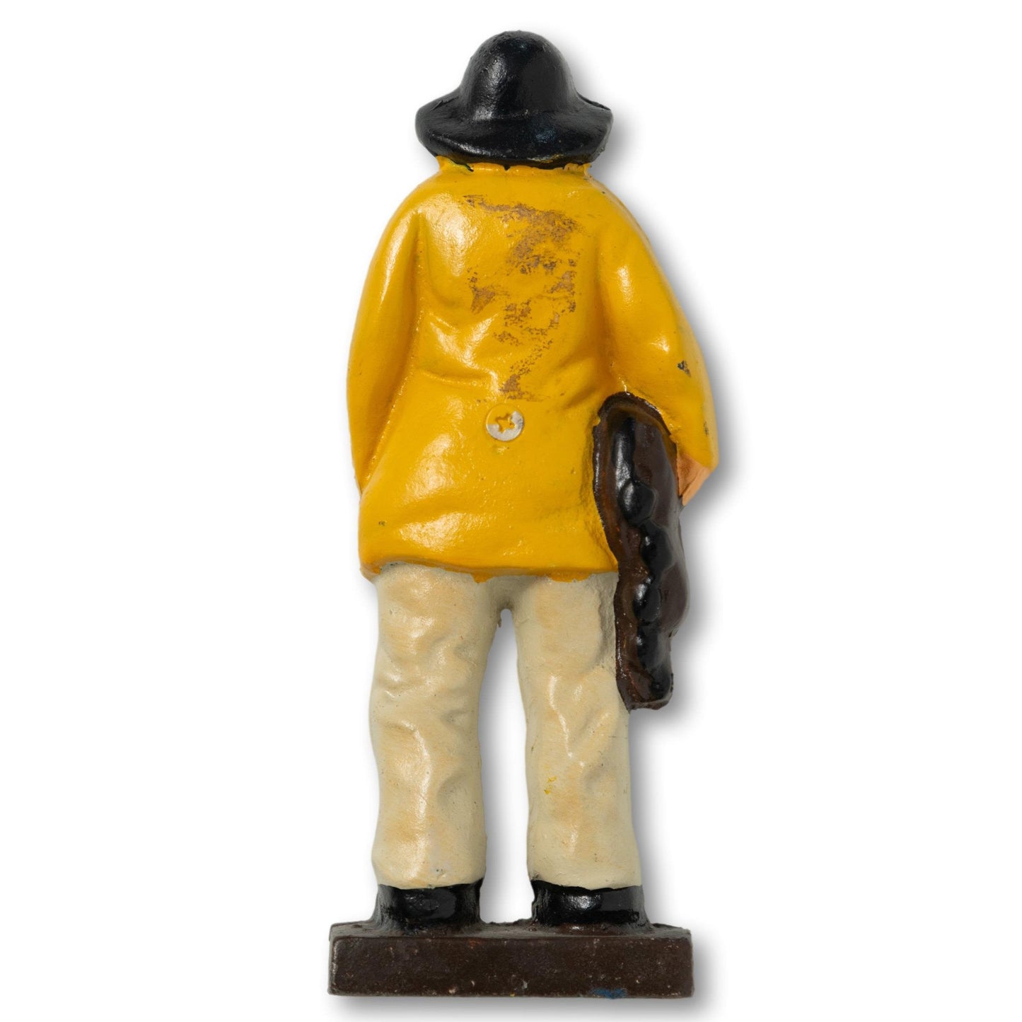 Large Cast Iron Gloucester Fisherman