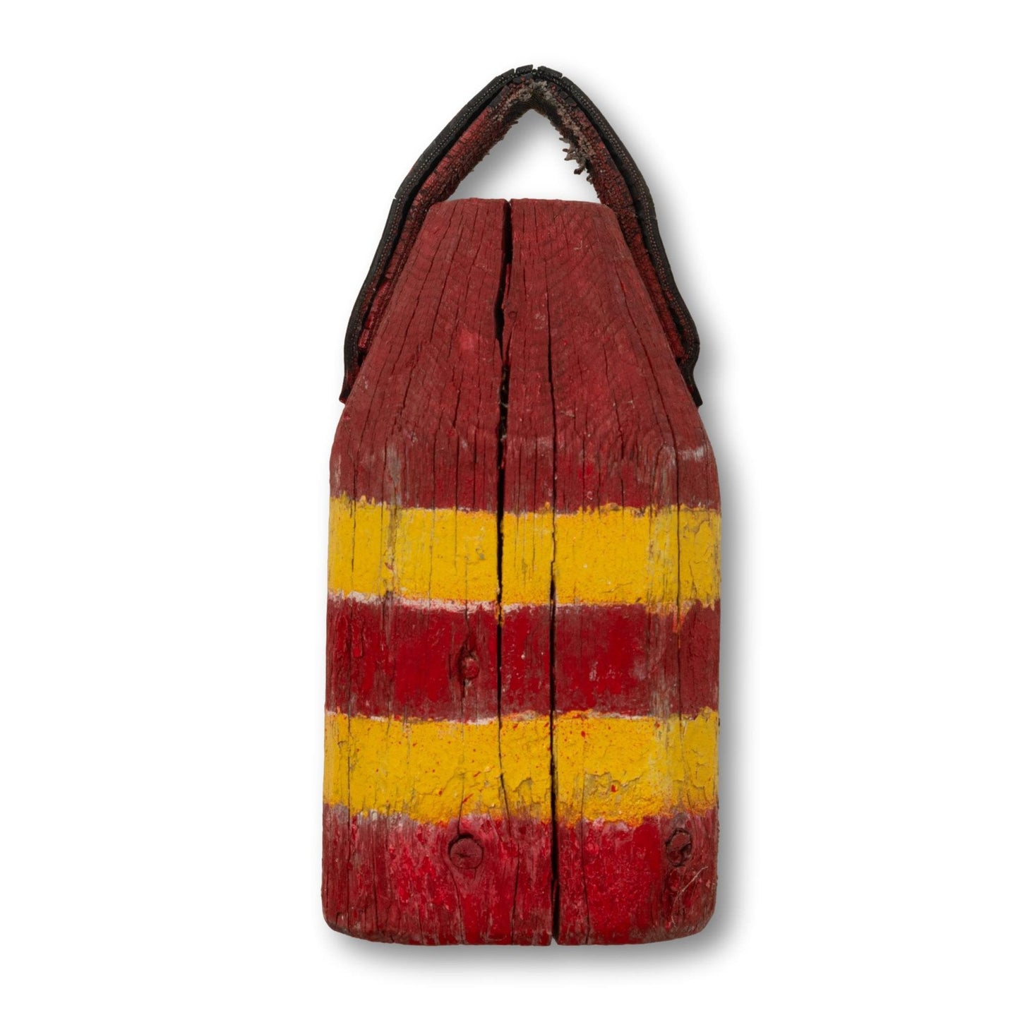 Red & Yellow Wood Buoy