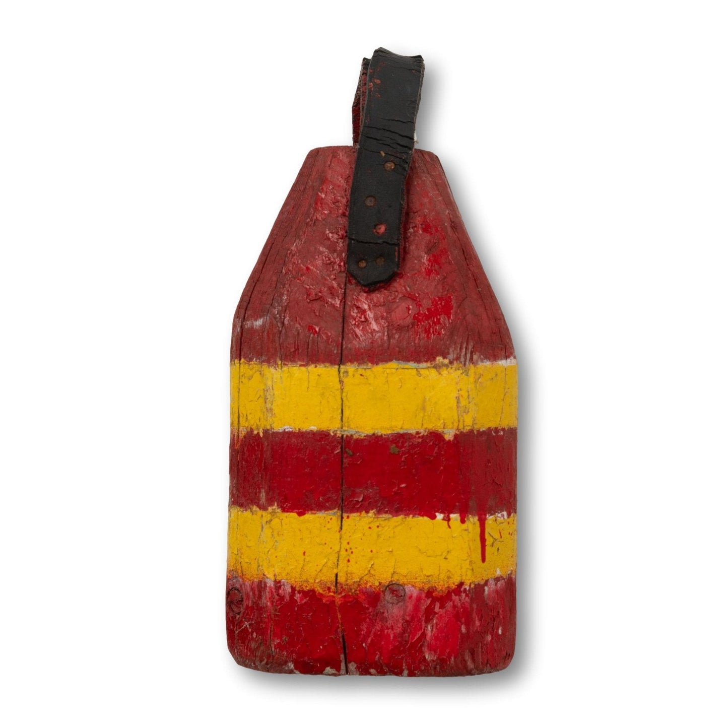 Red & Yellow Wood Buoy