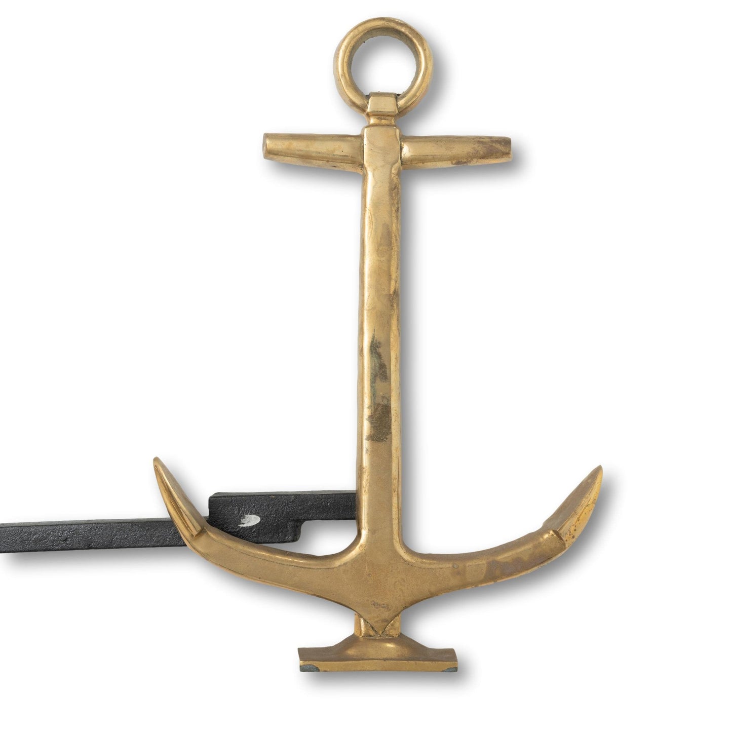 Large Anchor Andirons
