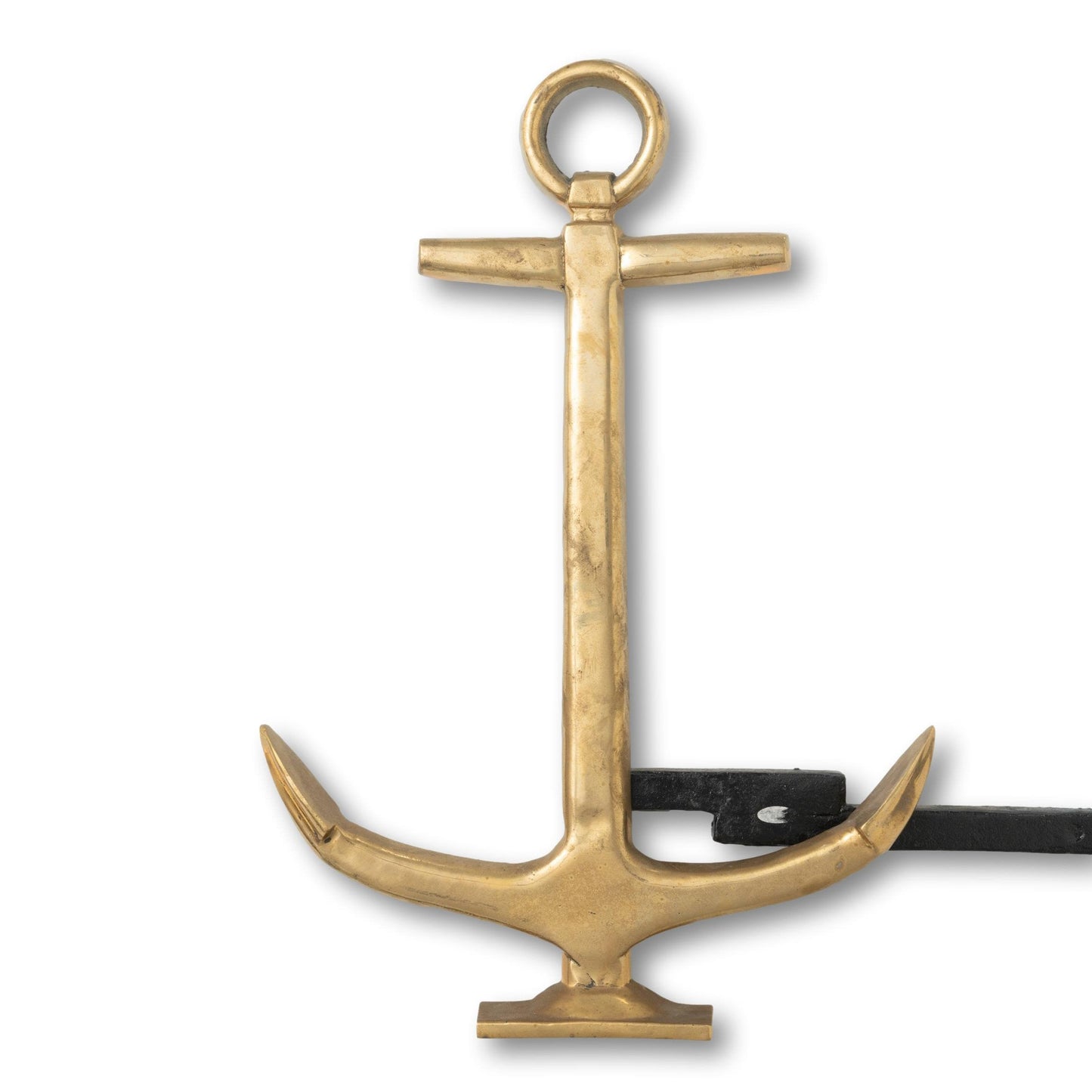 Large Anchor Andirons