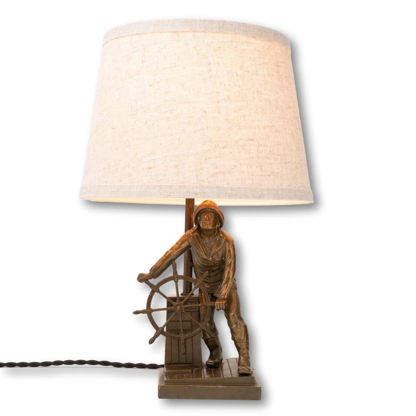 "Man at the Wheel" Lamp