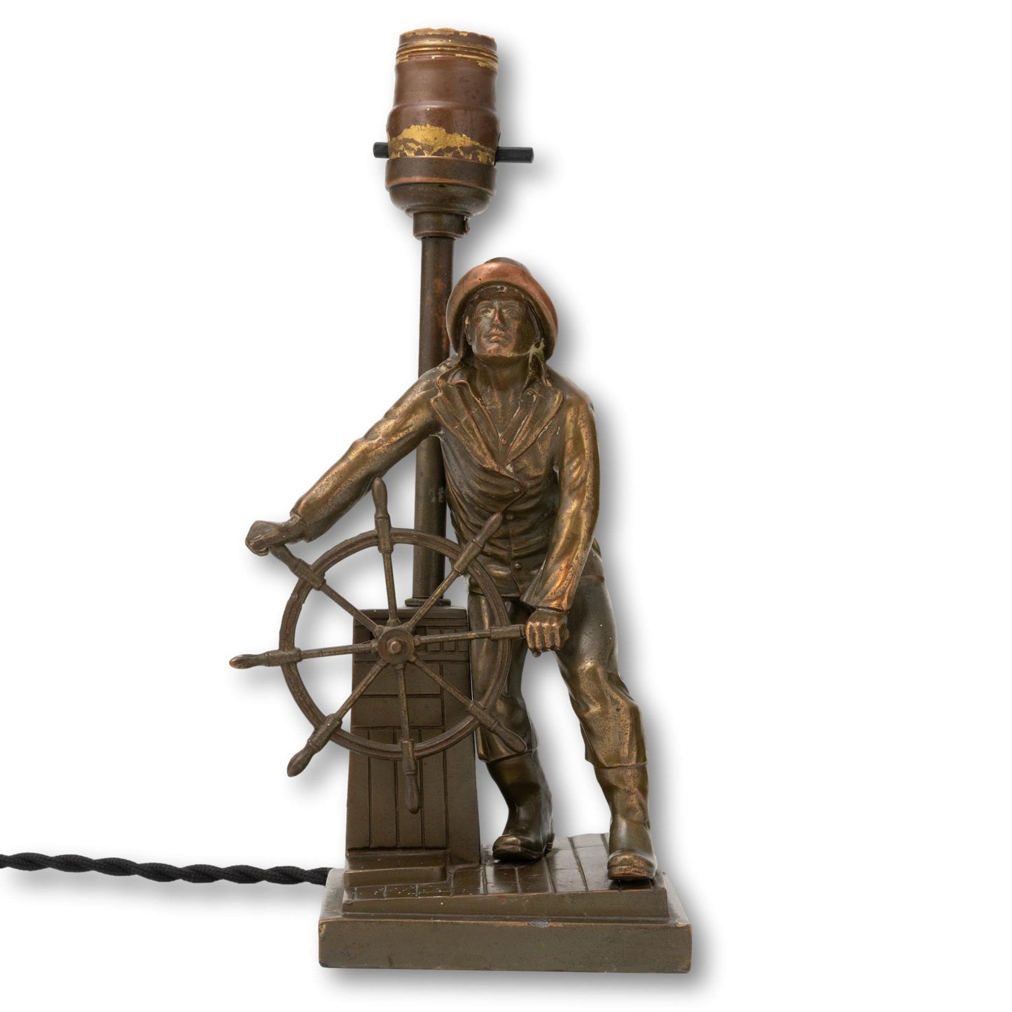 "Man at the Wheel" Lamp