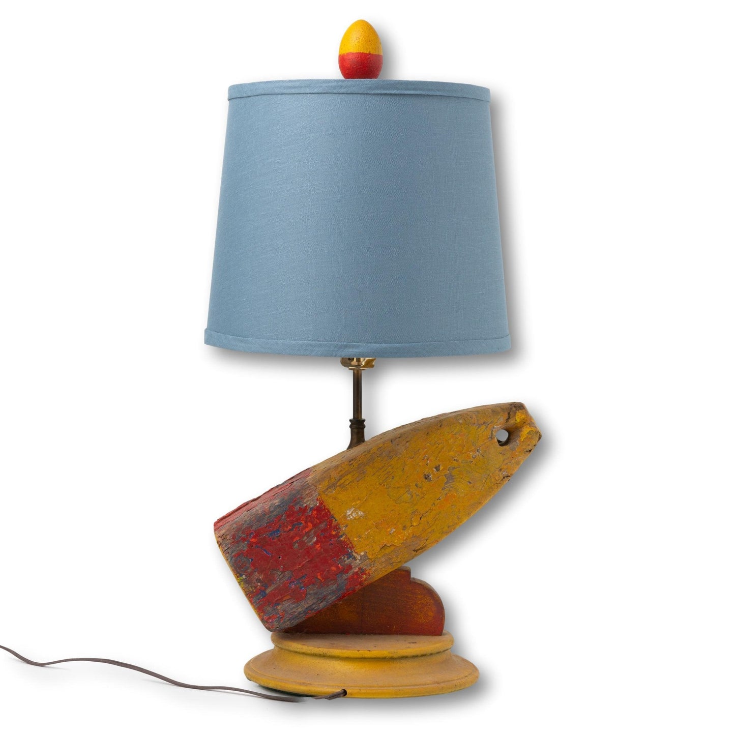 Red & Yellow Buoy Lamp