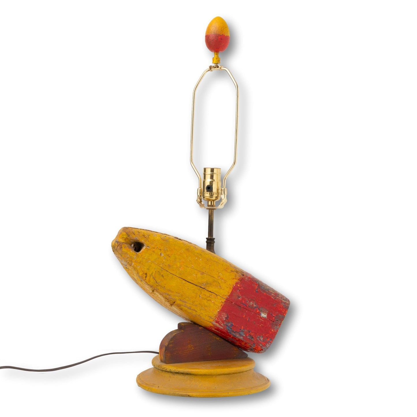 Red & Yellow Buoy Lamp