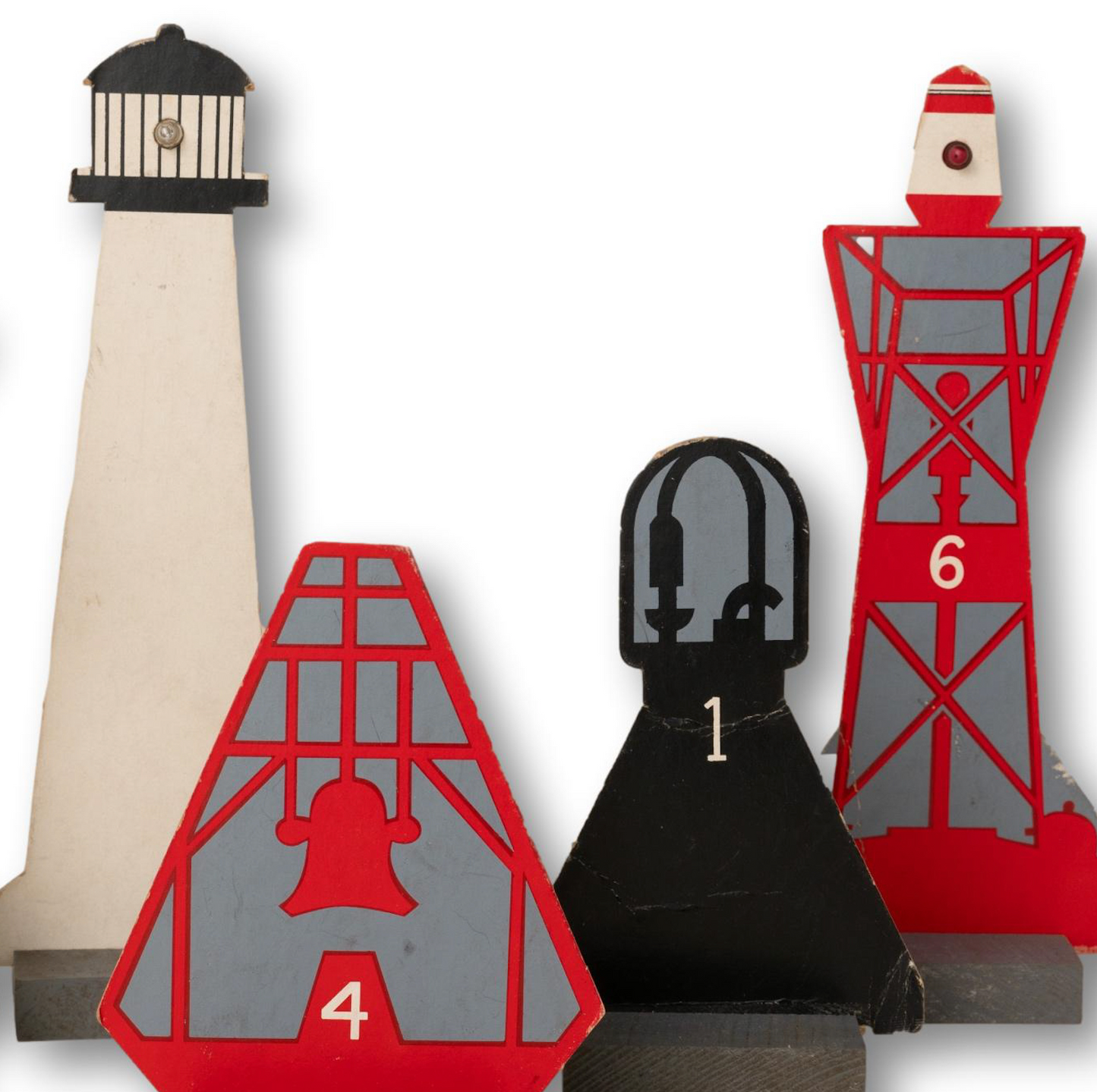 Nautical Marker Training Cards, Set of 5