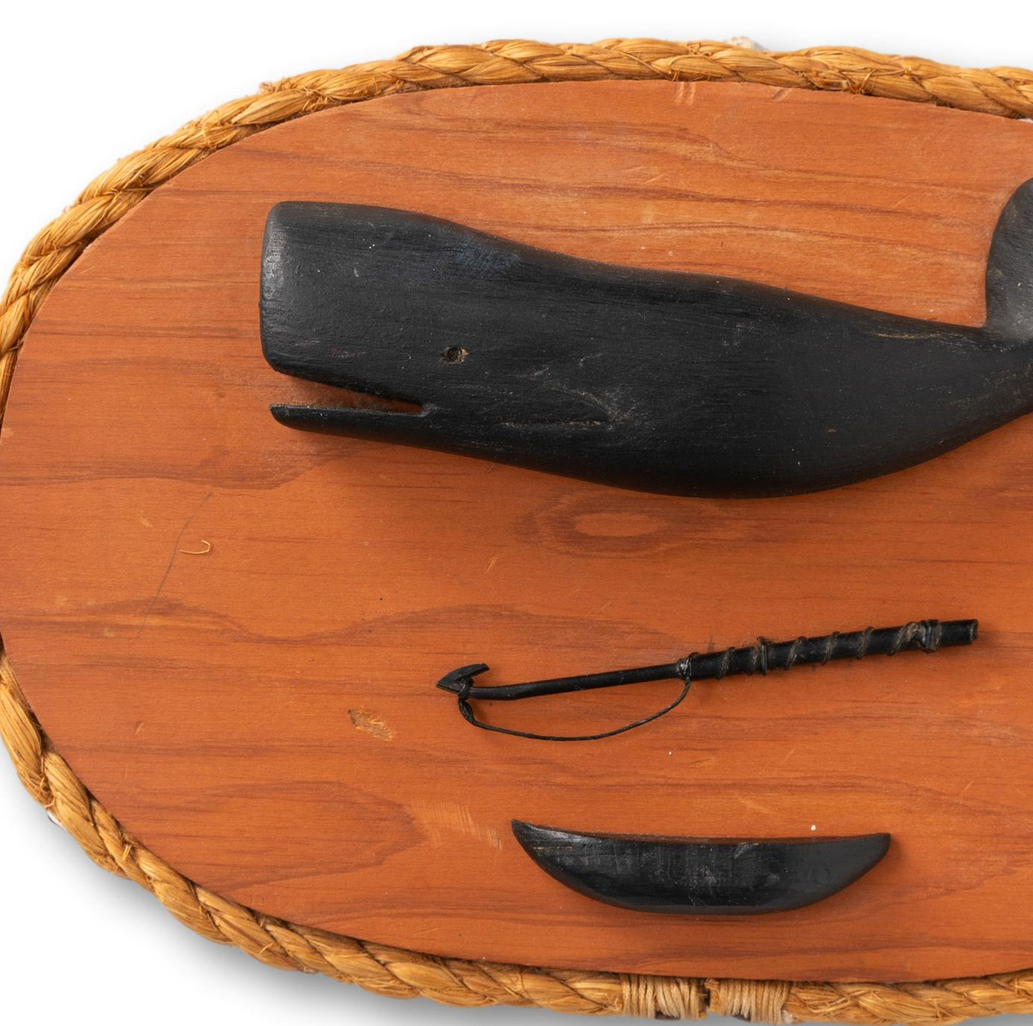 Small Whale & Harpoon Mount