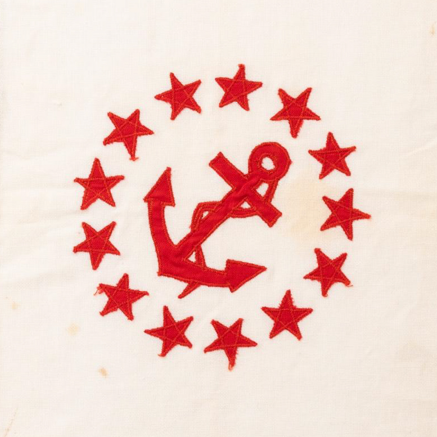 Vertical Framed Rear Commodore Flag
