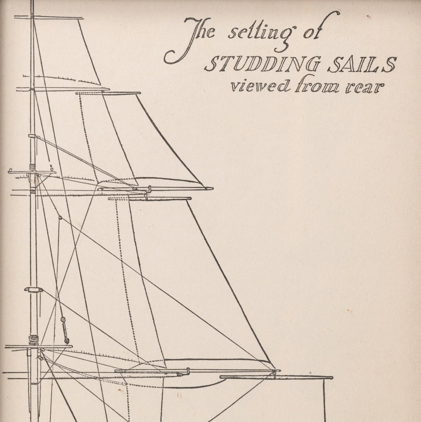 Framed "Setting Sails" Bookplate