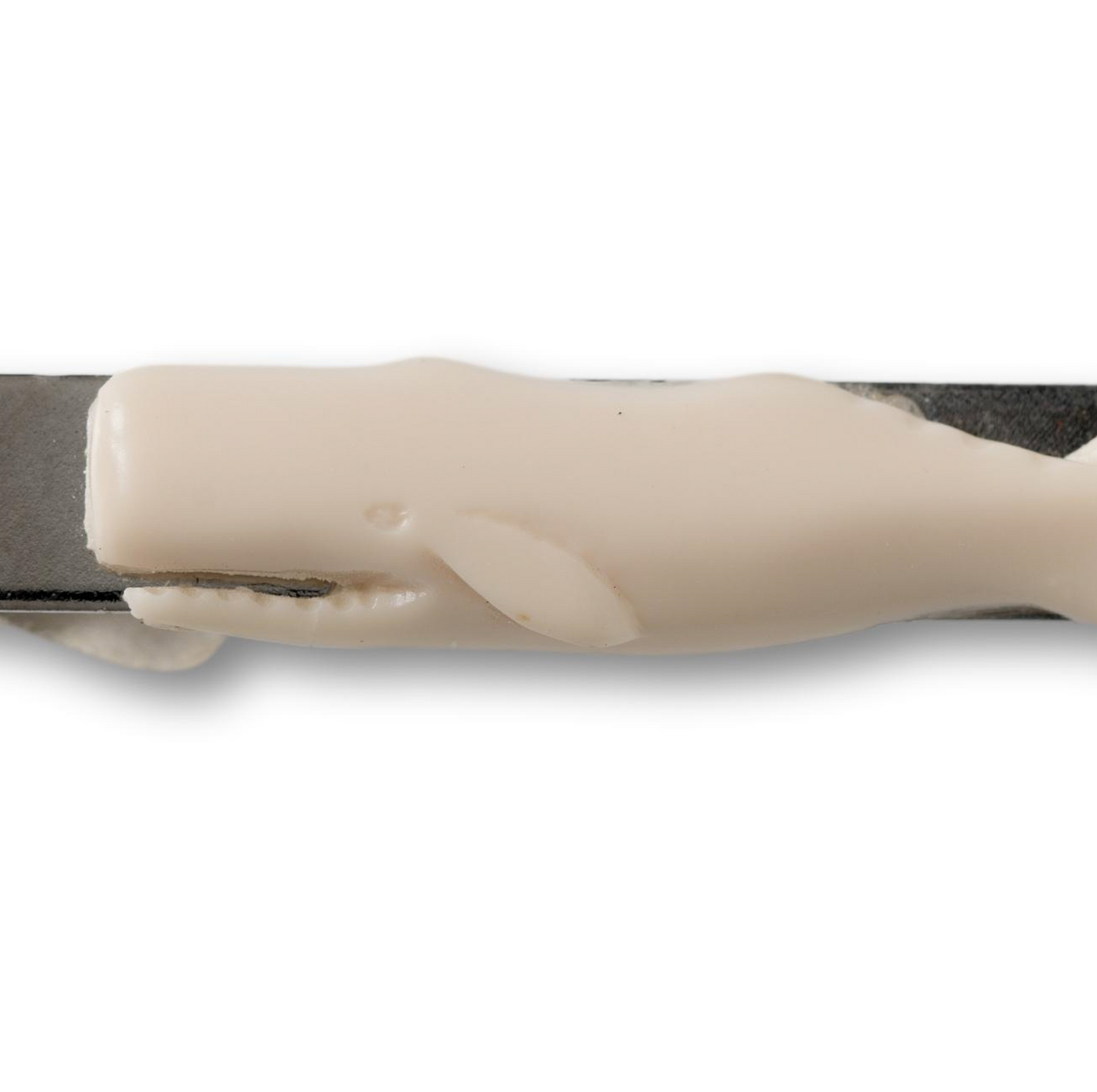 White Whale Tie Clip or Hair Clip