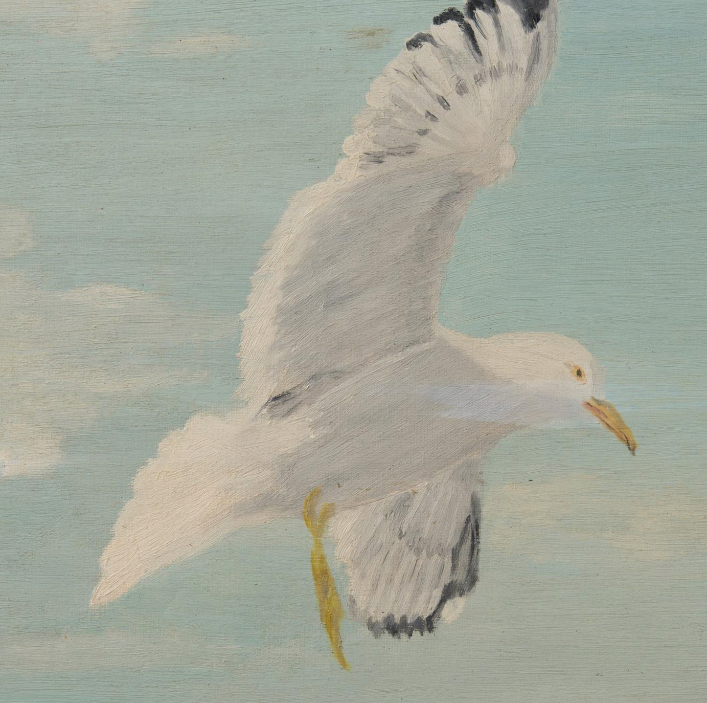 Pair of Seagull Paintings