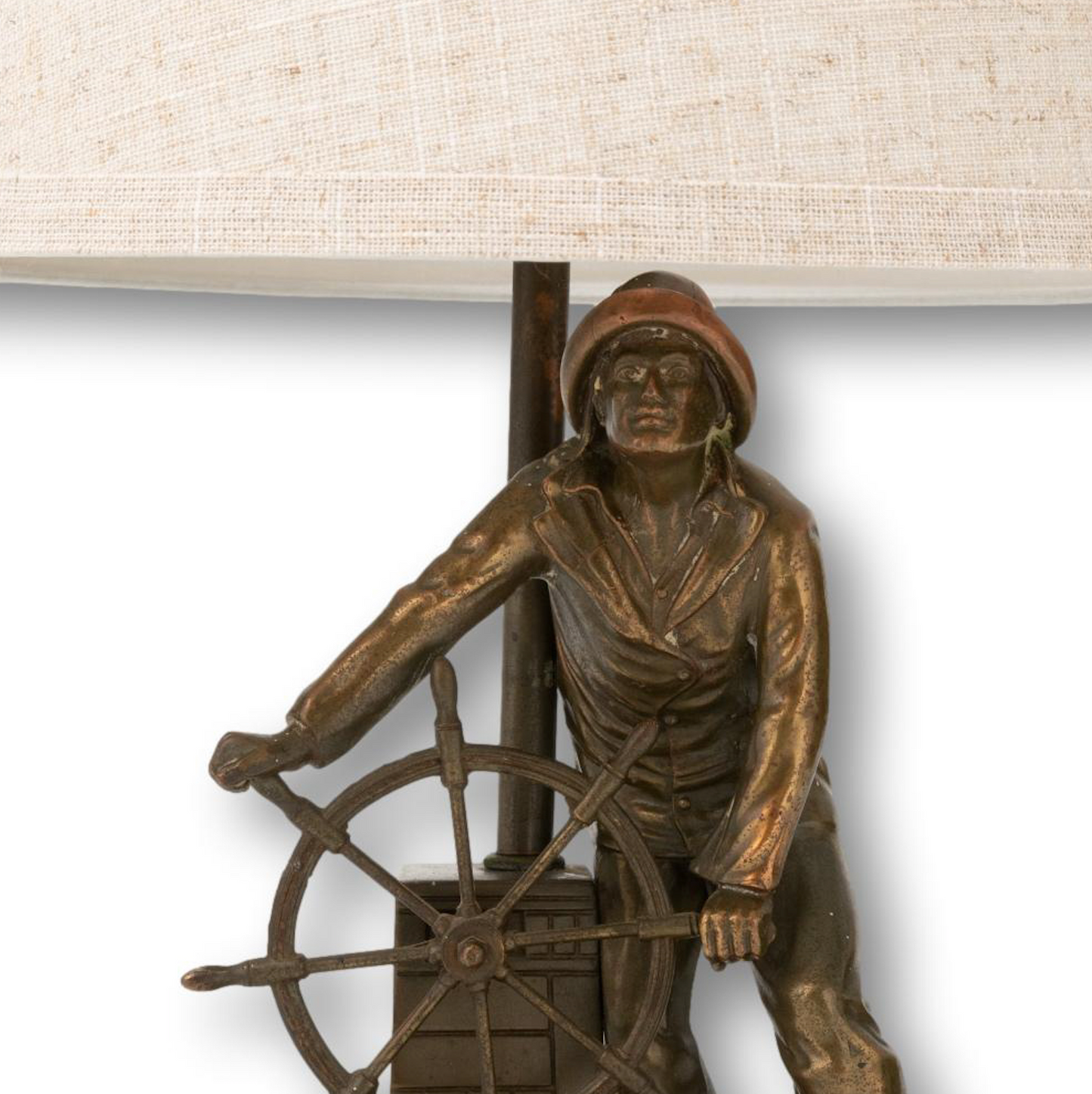 "Man at the Wheel" Lamp