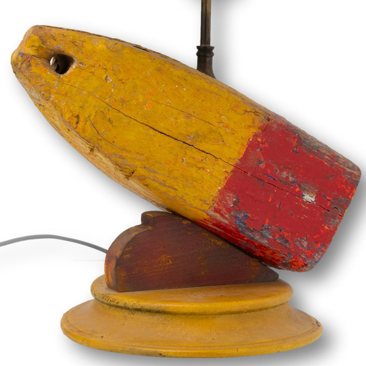 Red & Yellow Buoy Lamp