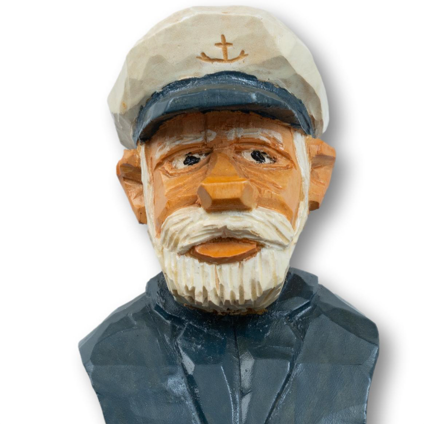 Wooden Captain Bust