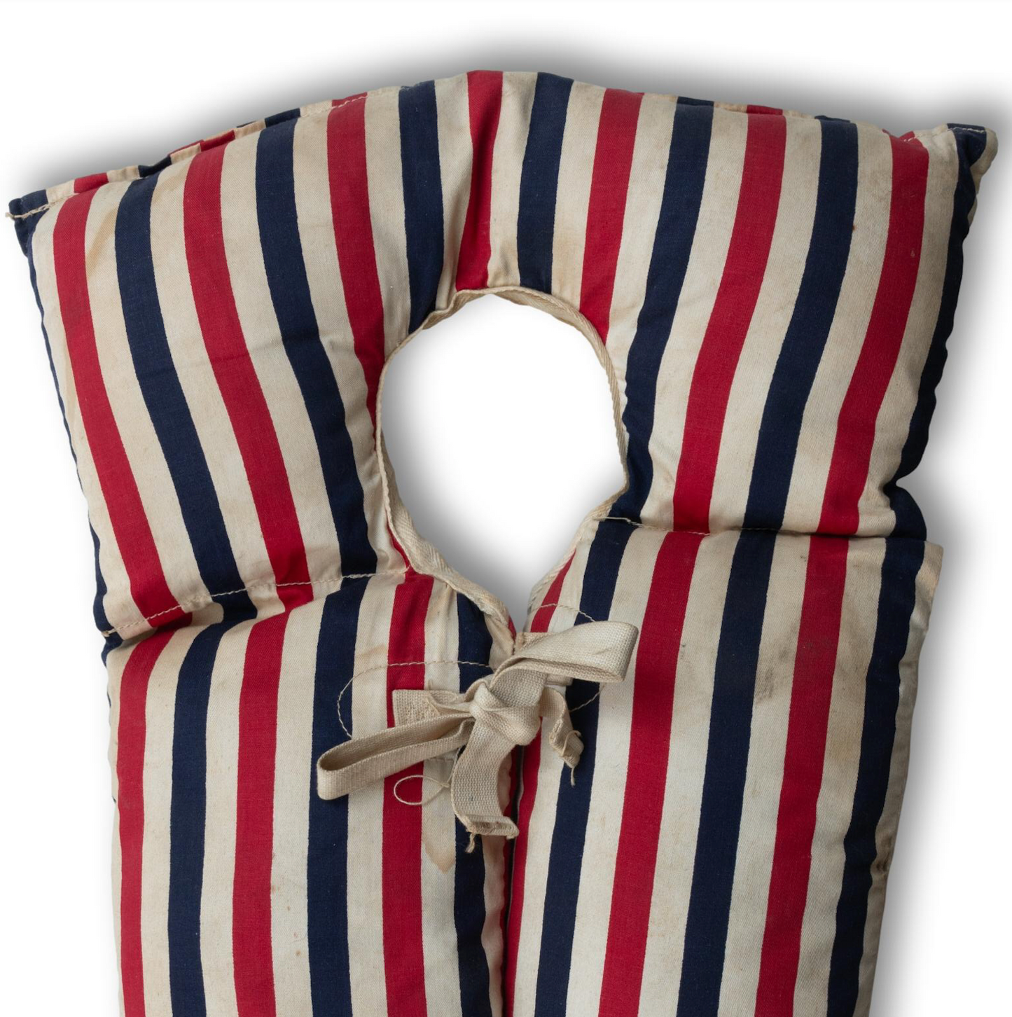 Red, White, Blue Striped Lifejacket