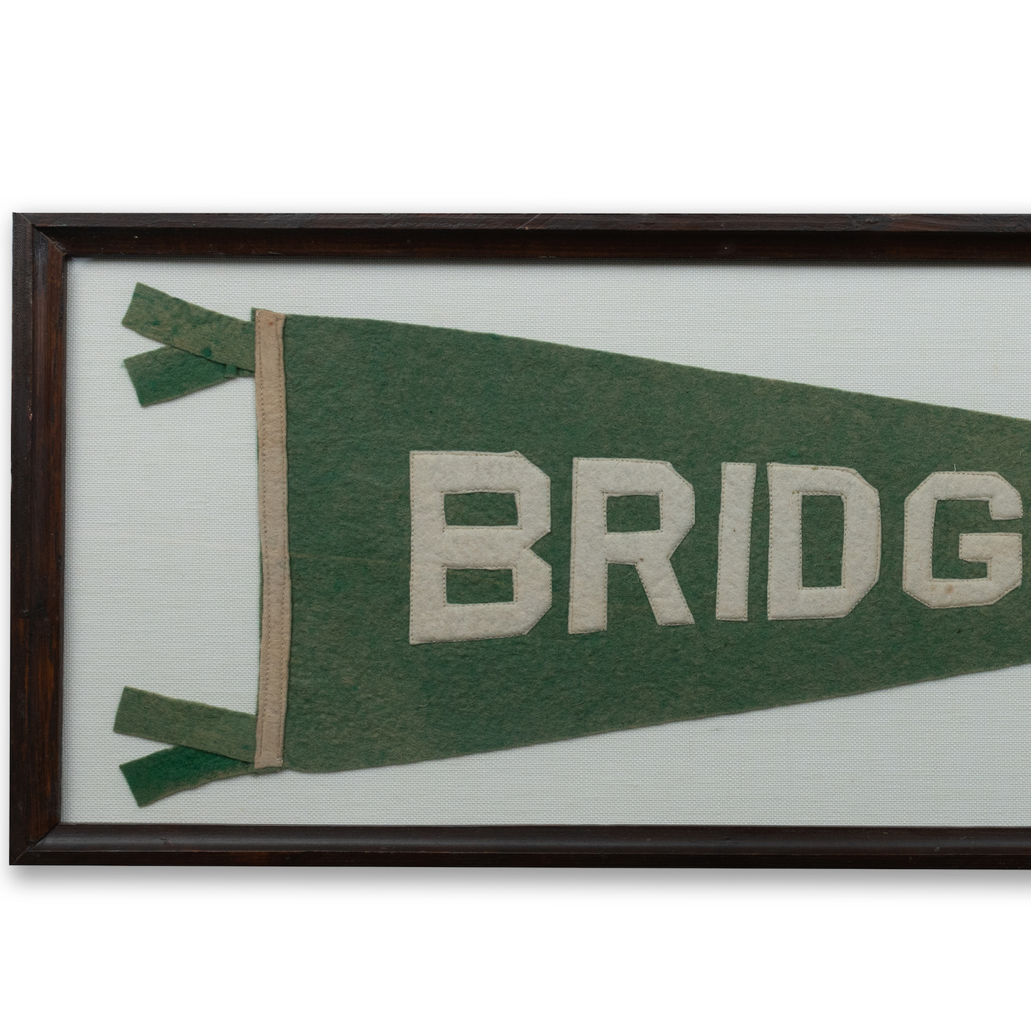 Framed Bridgeport Pennant