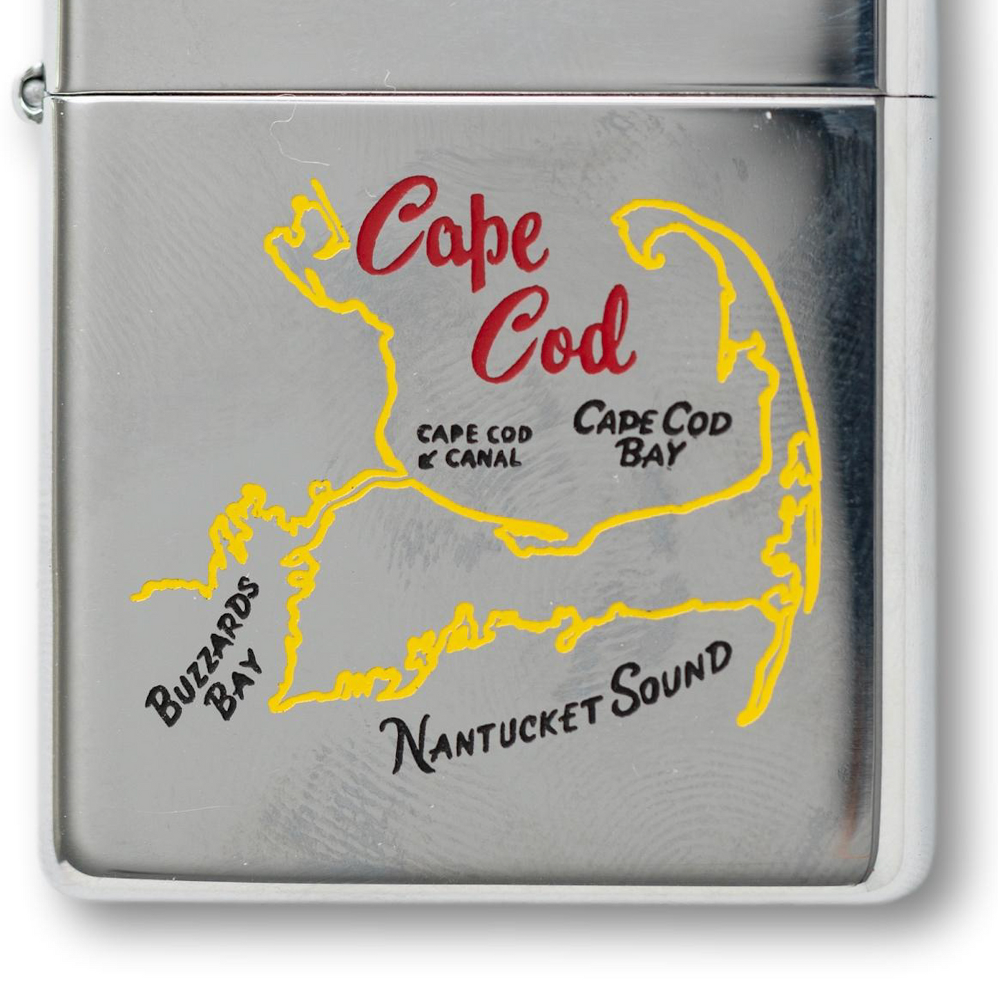 Cape Cod Map Zippo Lighter