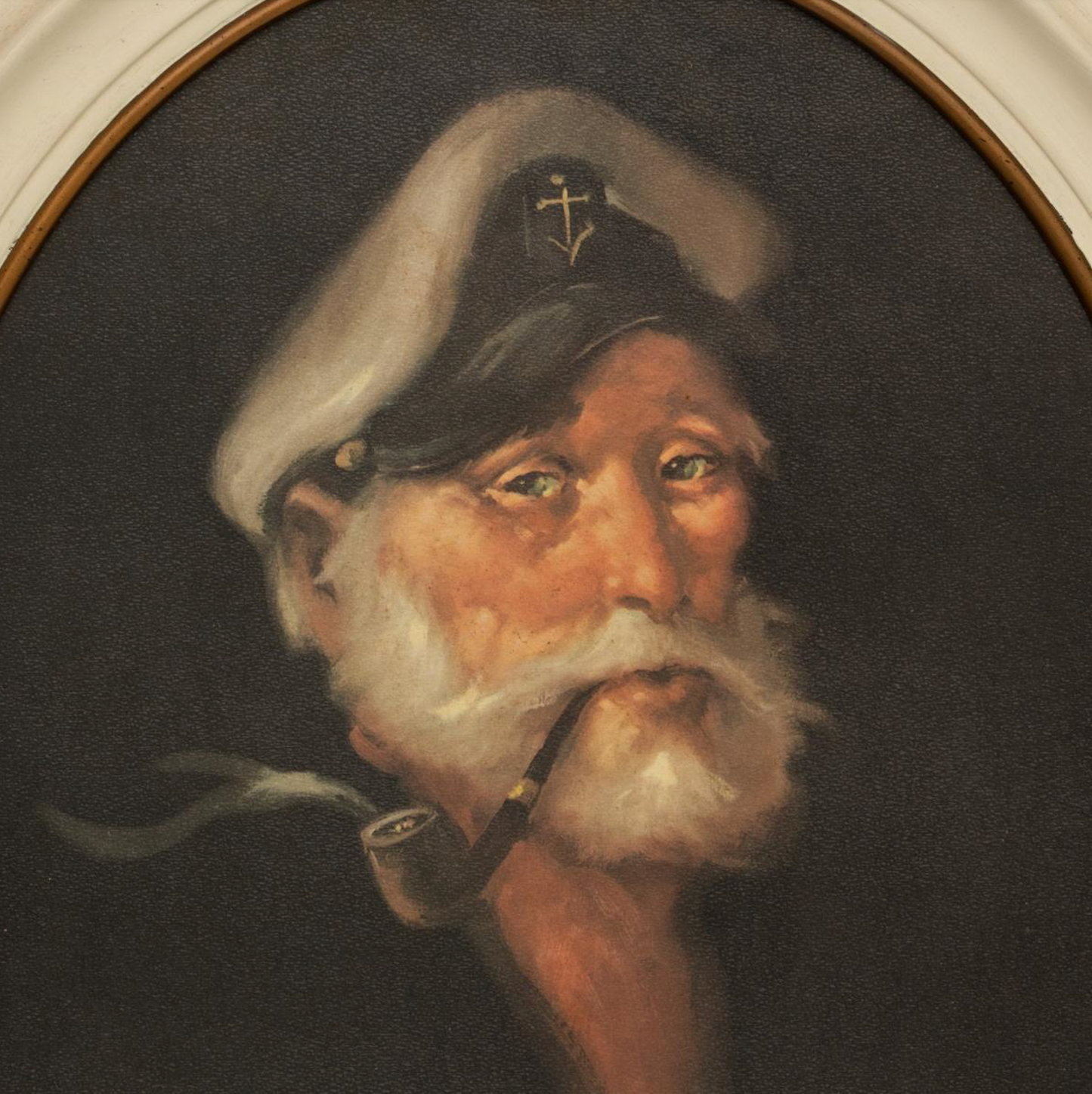 Oval Captain Portrait